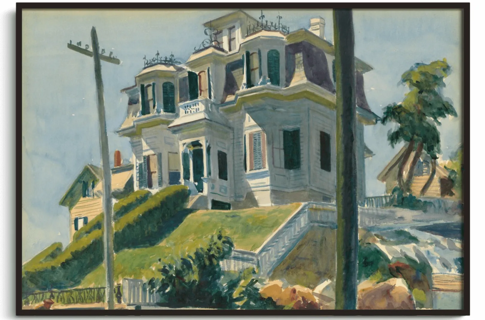 Galerie Mont Hopper<Haskell's House - Edward Hopper