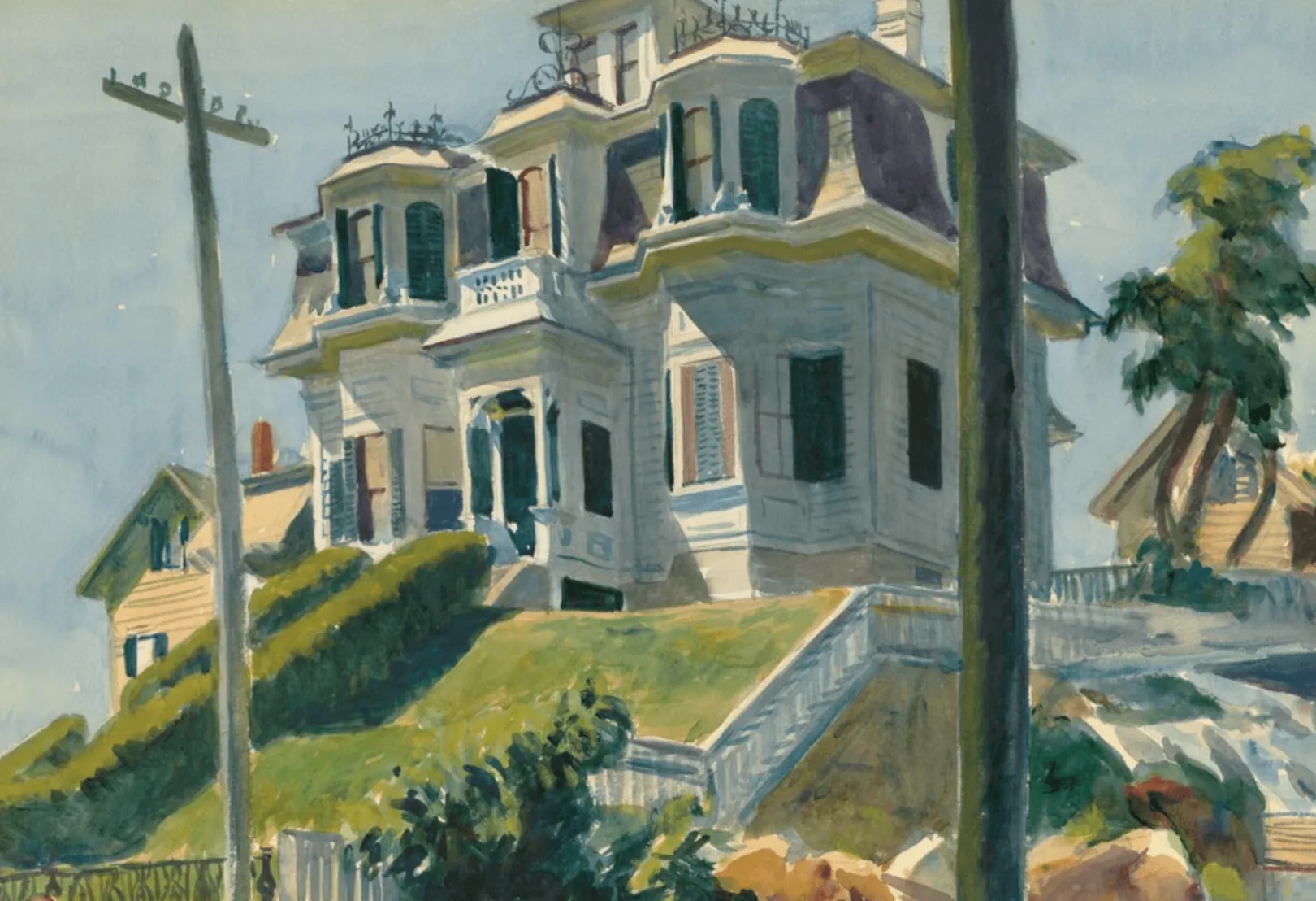 Galerie Mont Hopper<Haskell's House - Edward Hopper