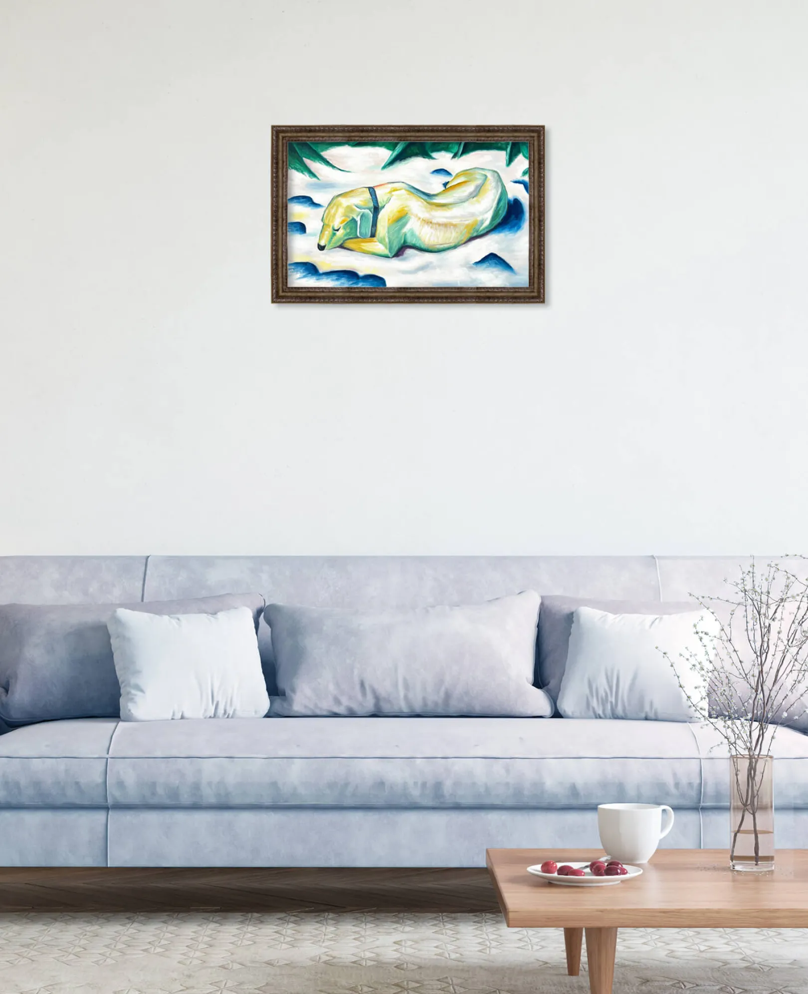 hund_im_schnee_liegend__franz_marc_14-1.webp Galerie Mont Franz Marc<Hund im Schnee liegend - Franz Marc