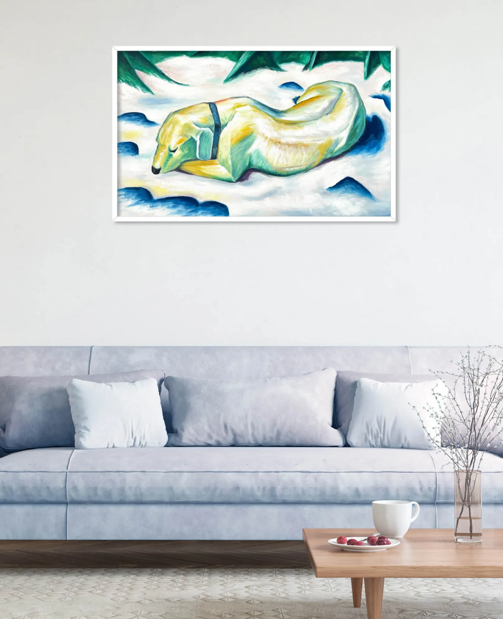 hund_im_schnee_liegend__franz_marc_22-1.webp Galerie Mont Franz Marc<Hund im Schnee liegend - Franz Marc