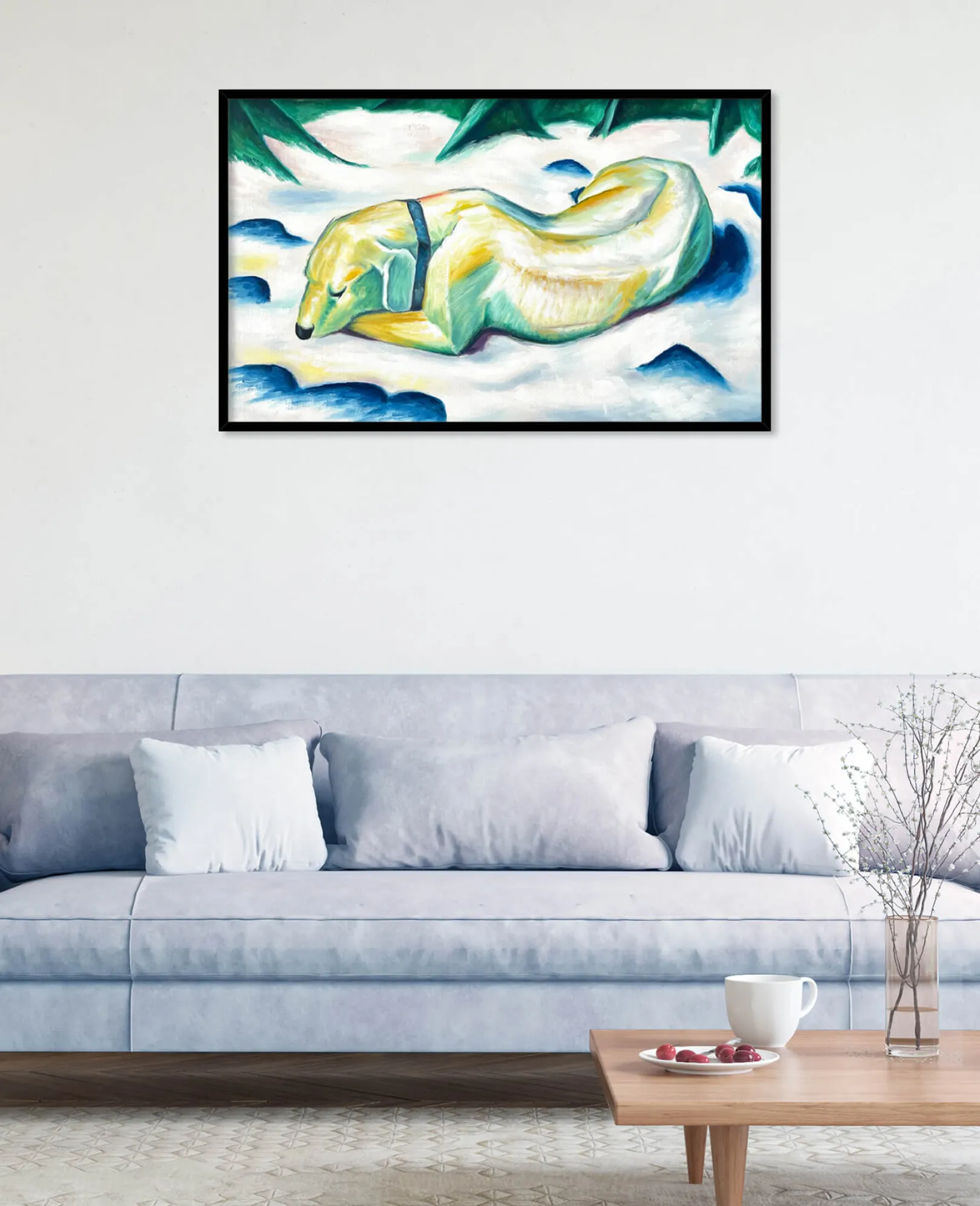 hund_im_schnee_liegend__franz_marc_23-1.webp Galerie Mont Franz Marc<Hund im Schnee liegend - Franz Marc