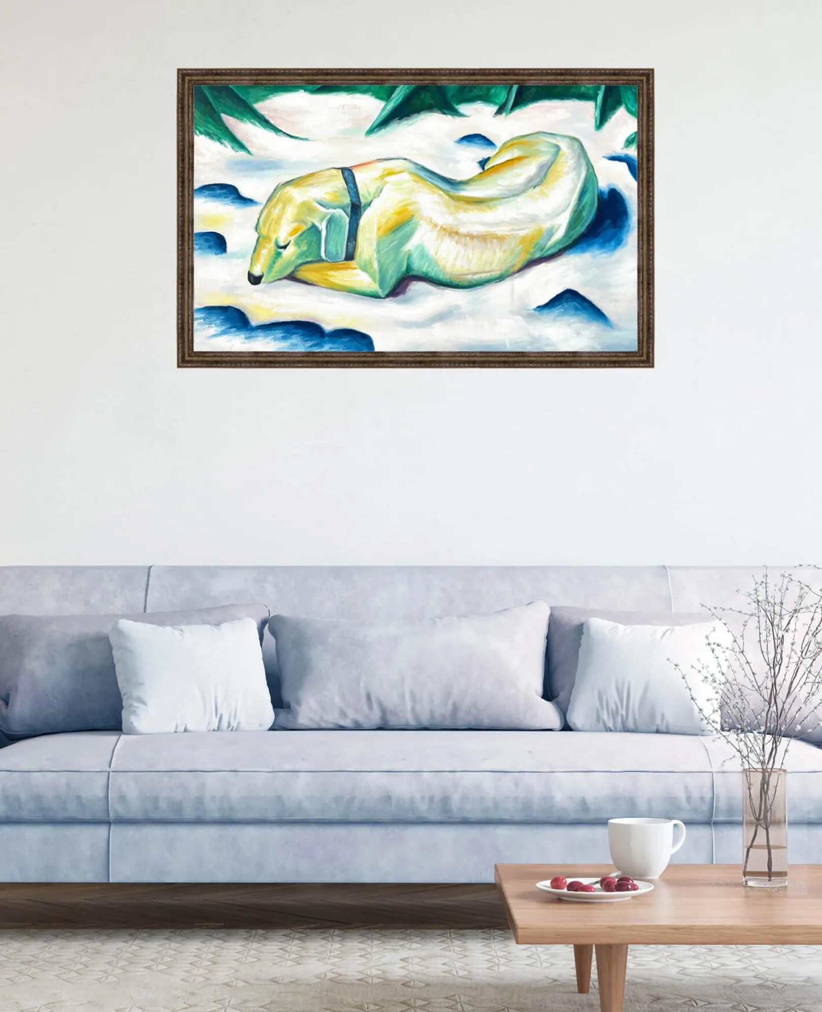 hund_im_schnee_liegend__franz_marc_26-1.webp Galerie Mont Franz Marc<Hund im Schnee liegend - Franz Marc