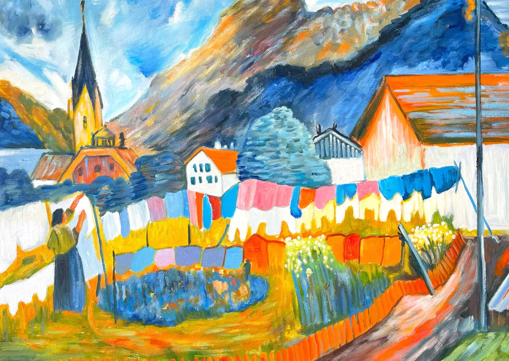 Galerie Mont Von Werefkin<Im Dorf – Marianne von Werefkin