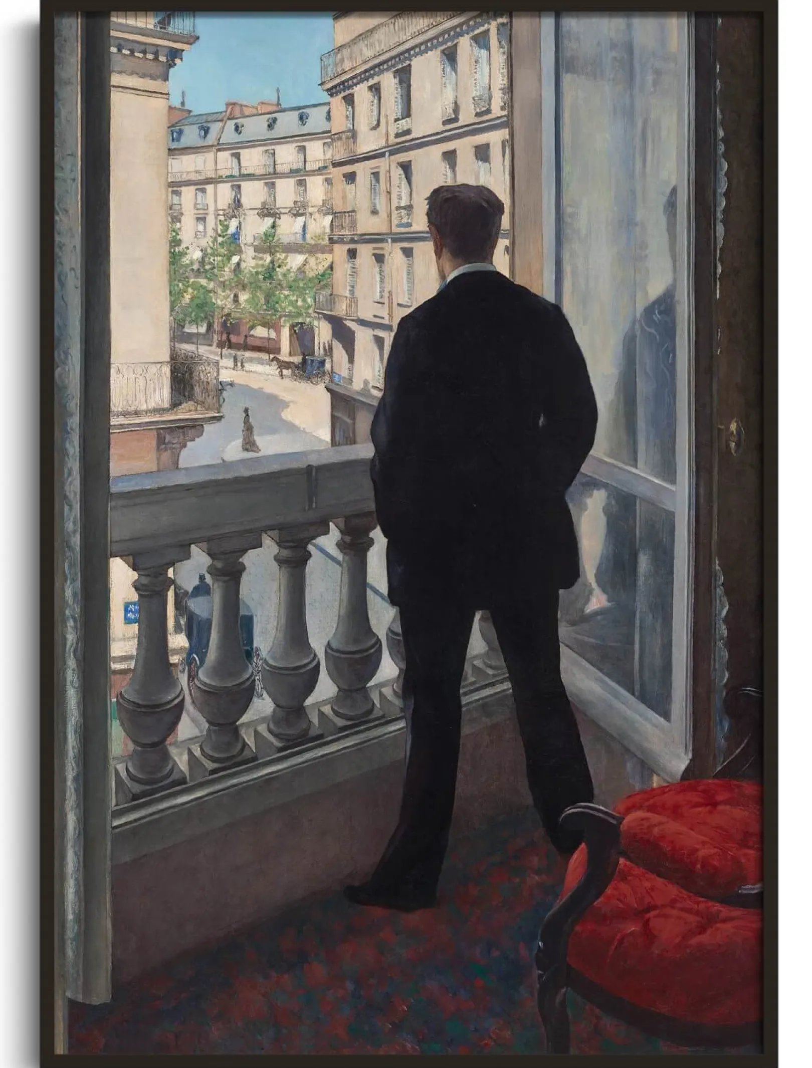 Galerie Mont Caillebotte<Junger Mann am Fenster - Gustave Caillebotte