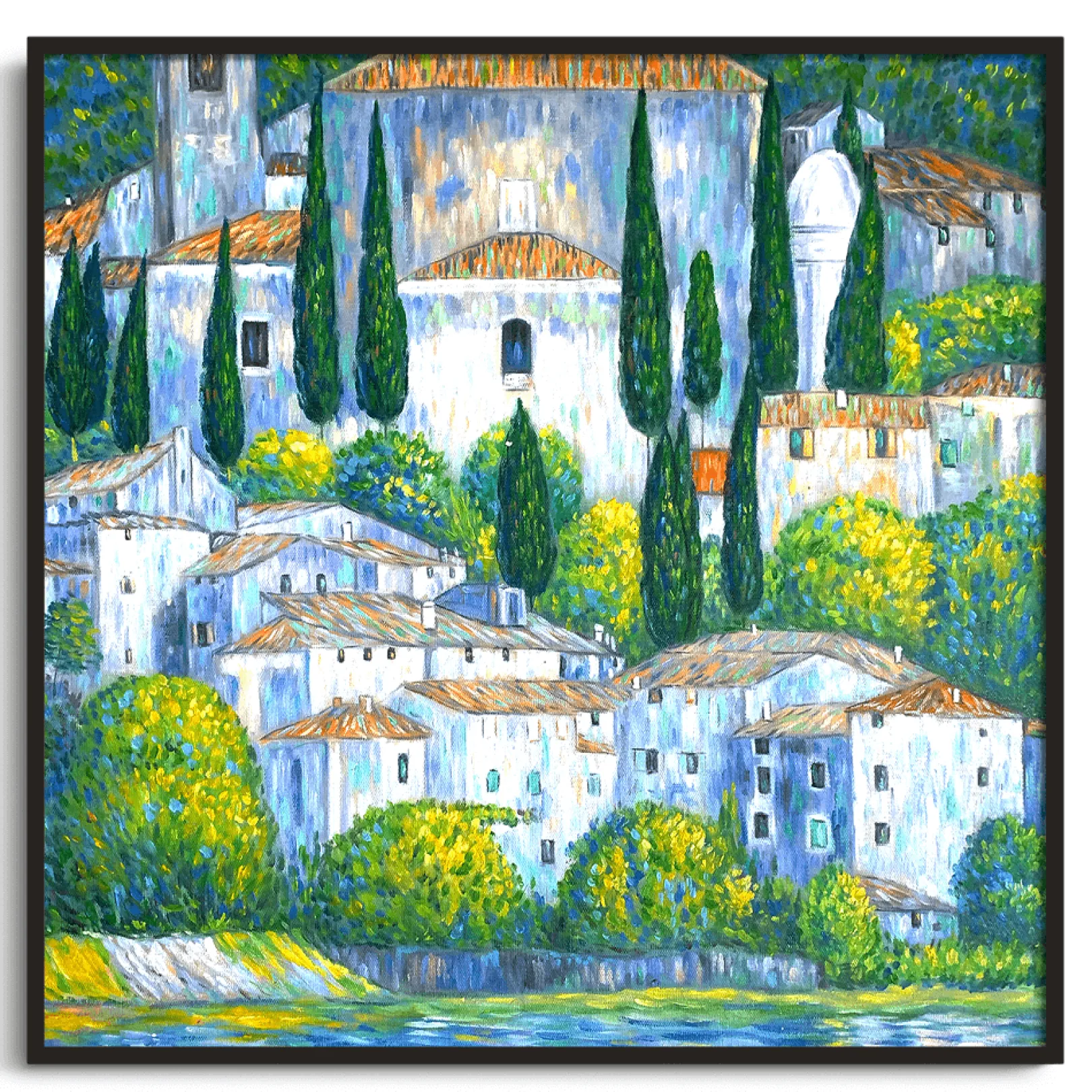 Galerie Mont Klimt<Kirche von Cassone - Gustav Klimt