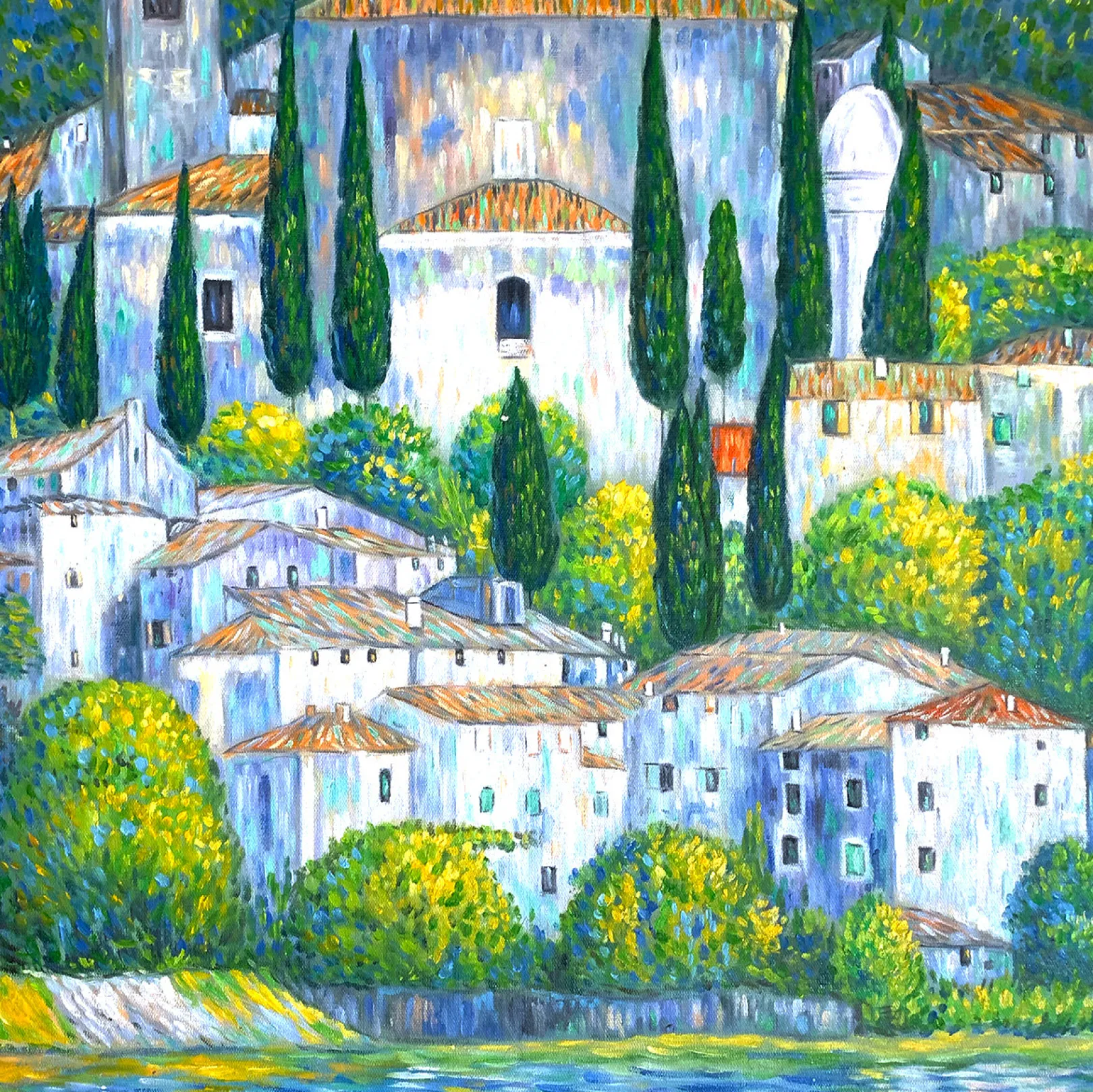 Galerie Mont Klimt<Kirche von Cassone - Gustav Klimt