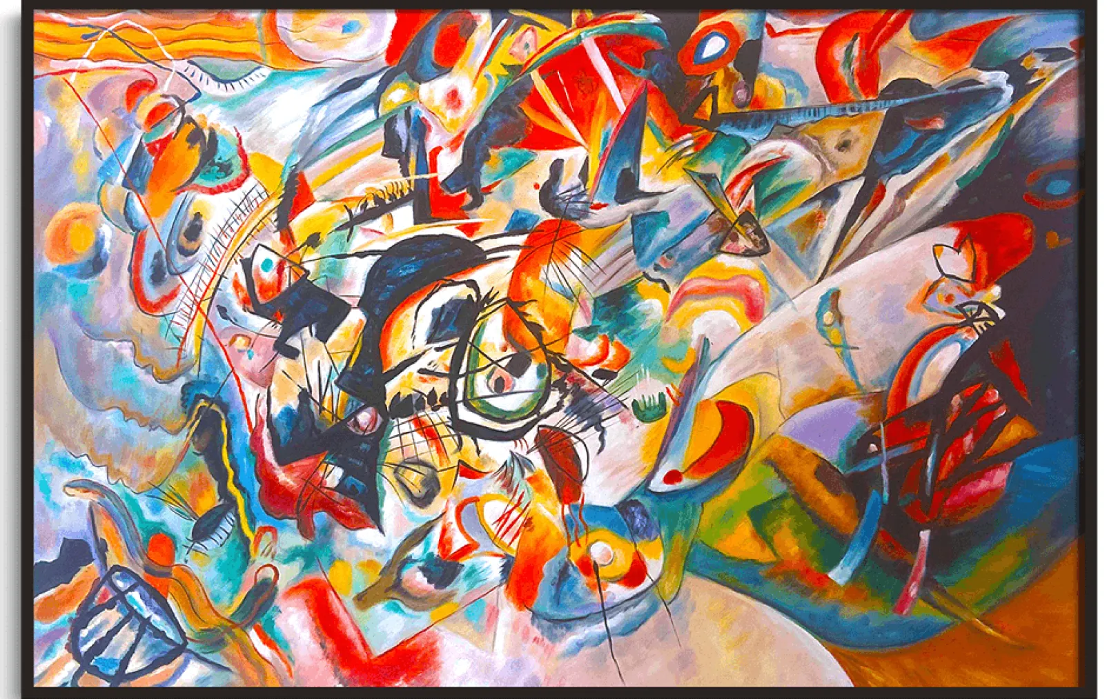 Galerie Mont Kandinsky<Komposition VII - Vassily Kandinsky