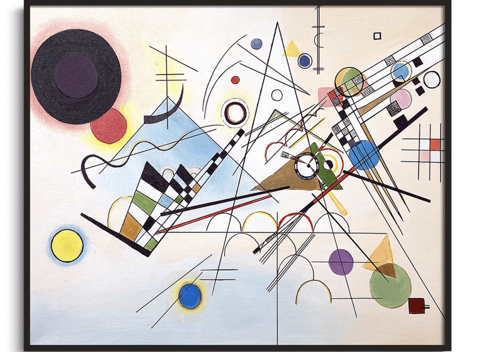 Galerie Mont Kandinsky<Komposition VIII - Vassily Kandinsky