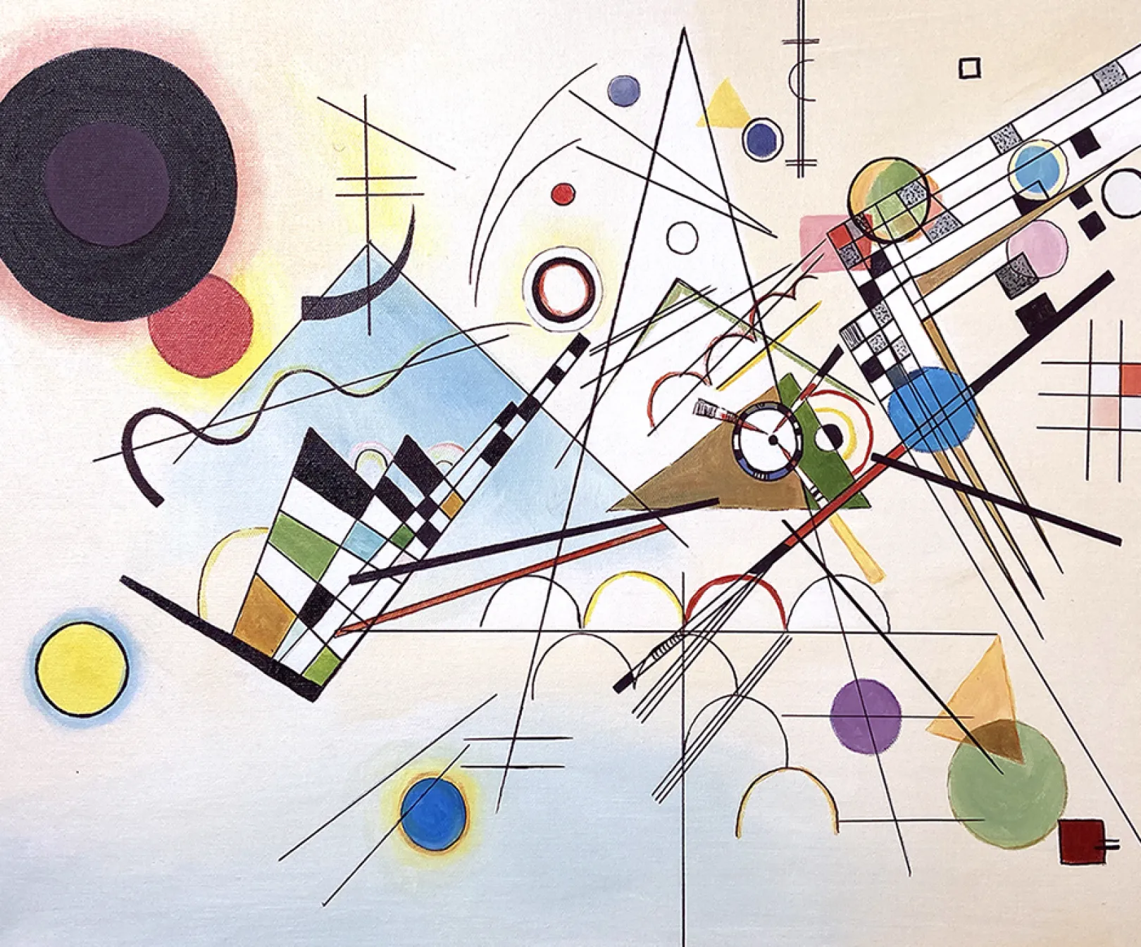 Galerie Mont Kandinsky<Komposition VIII - Vassily Kandinsky