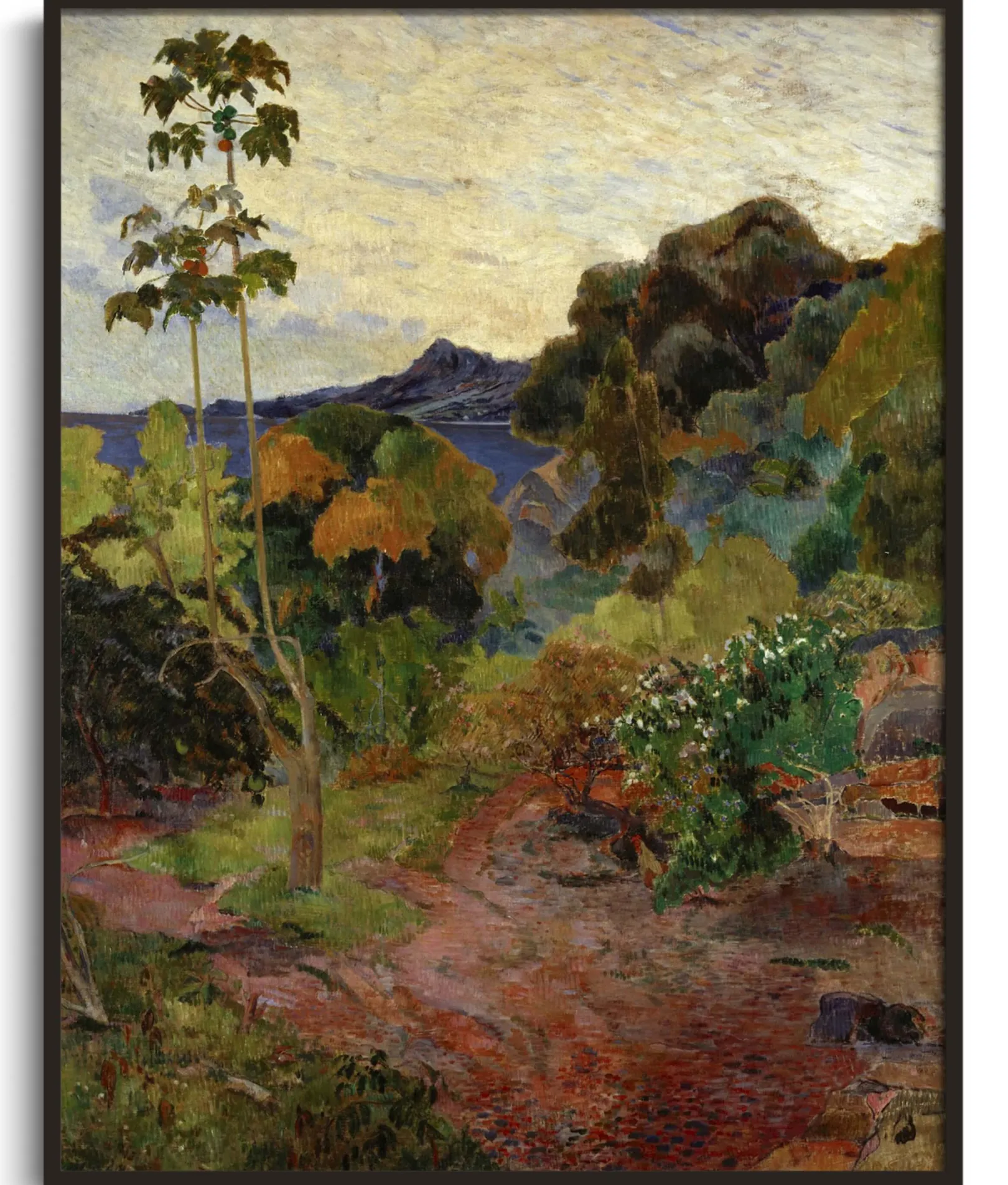 Galerie Mont Gauguin<Landschaft auf Martinique - Paul Gauguin