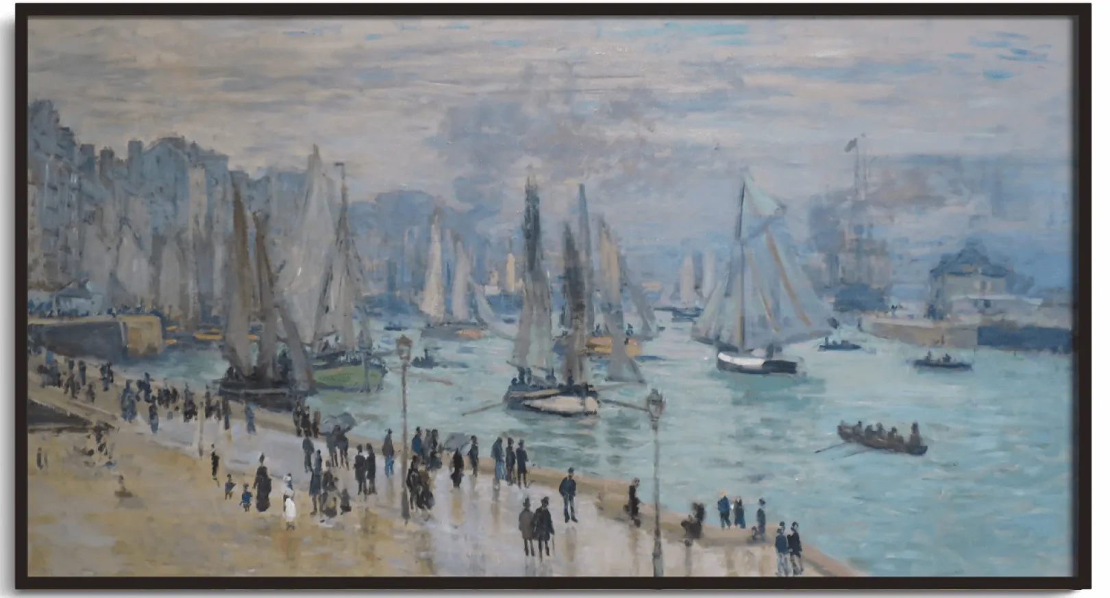 Galerie Mont Monet<Le Havre, Fischerboote fahren aus dem Hafen - Claude Monet