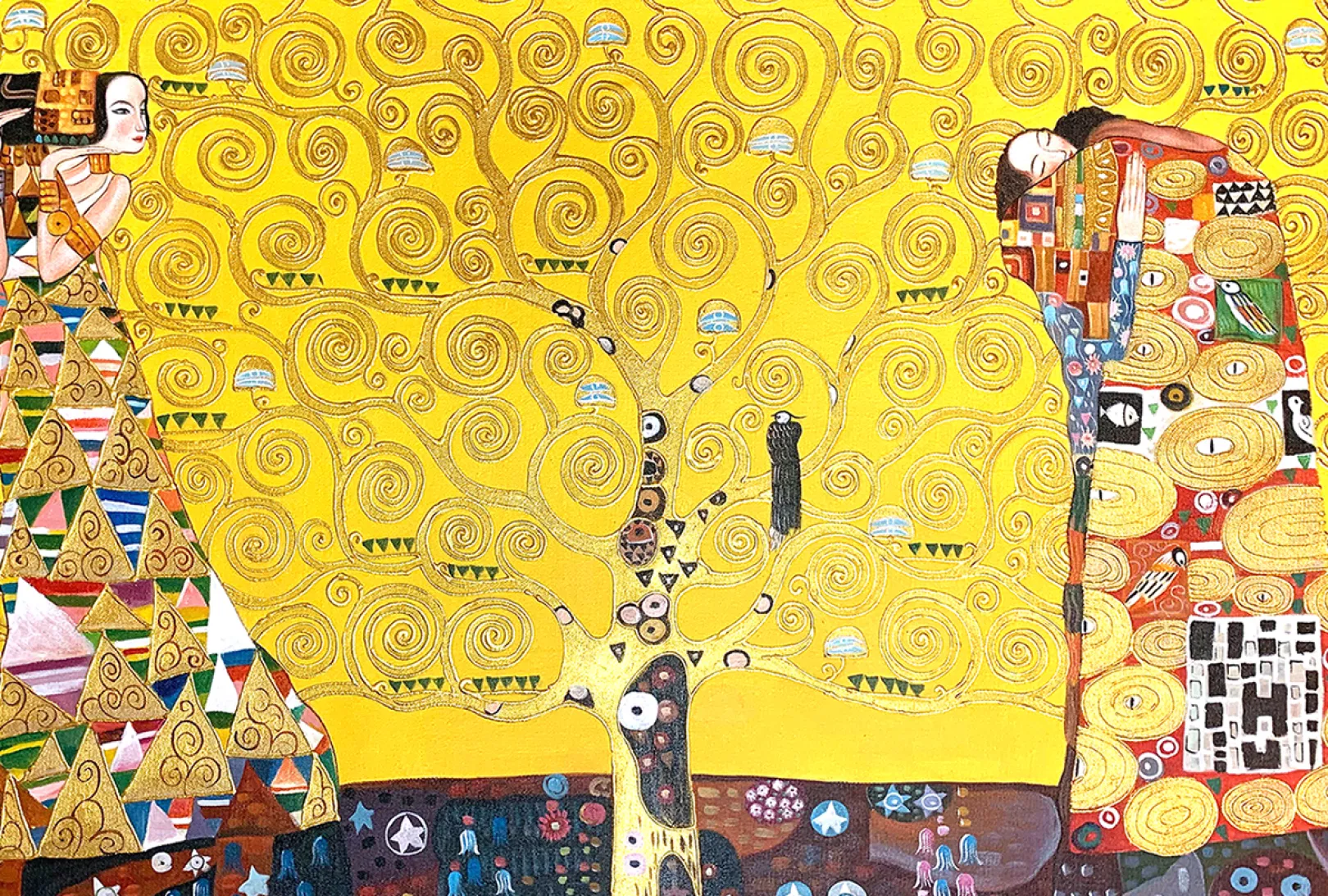 Galerie Mont Klimt<Lebensbaum - Gustav Klimt