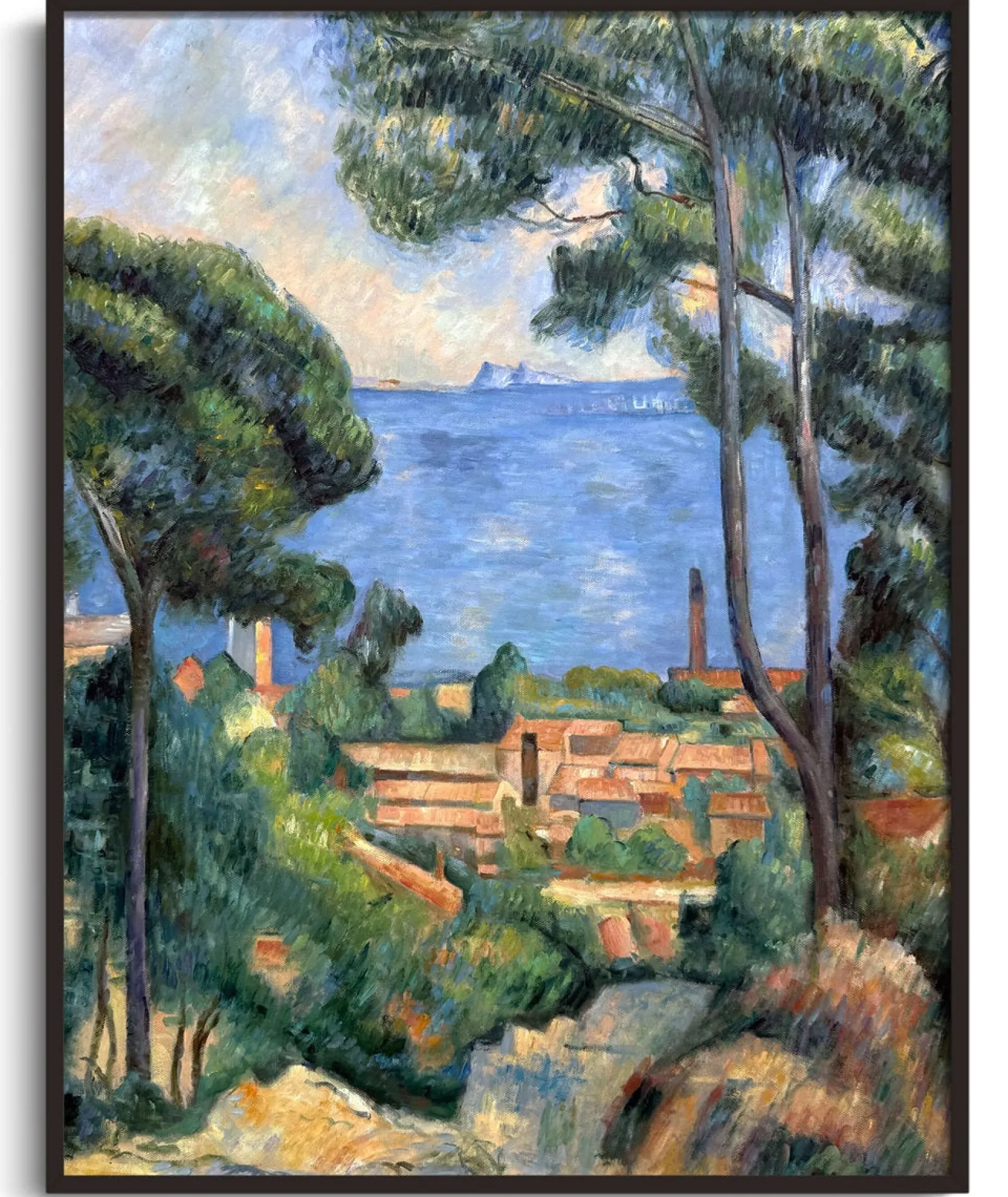 Galerie Mont Cézanne<L'Estaque und das Château d'If – Paul Cézanne