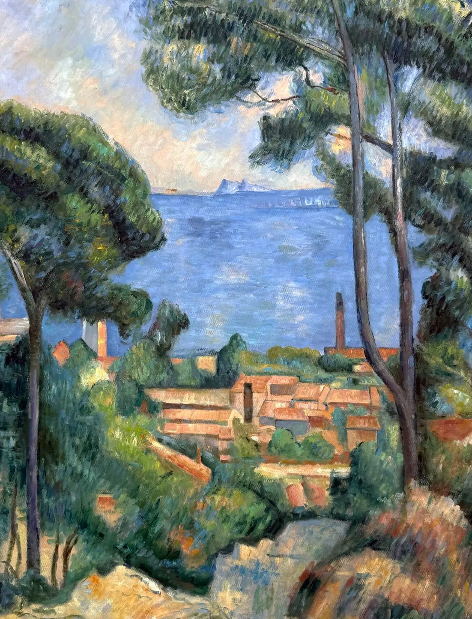 Galerie Mont Cézanne<L'Estaque und das Château d'If – Paul Cézanne