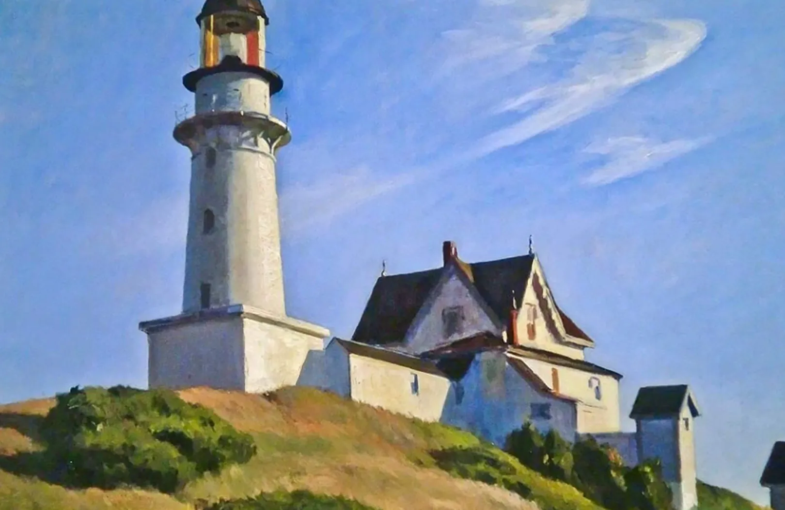 Galerie Mont Hopper<Lighthouse at Two Lights - Edward Hopper