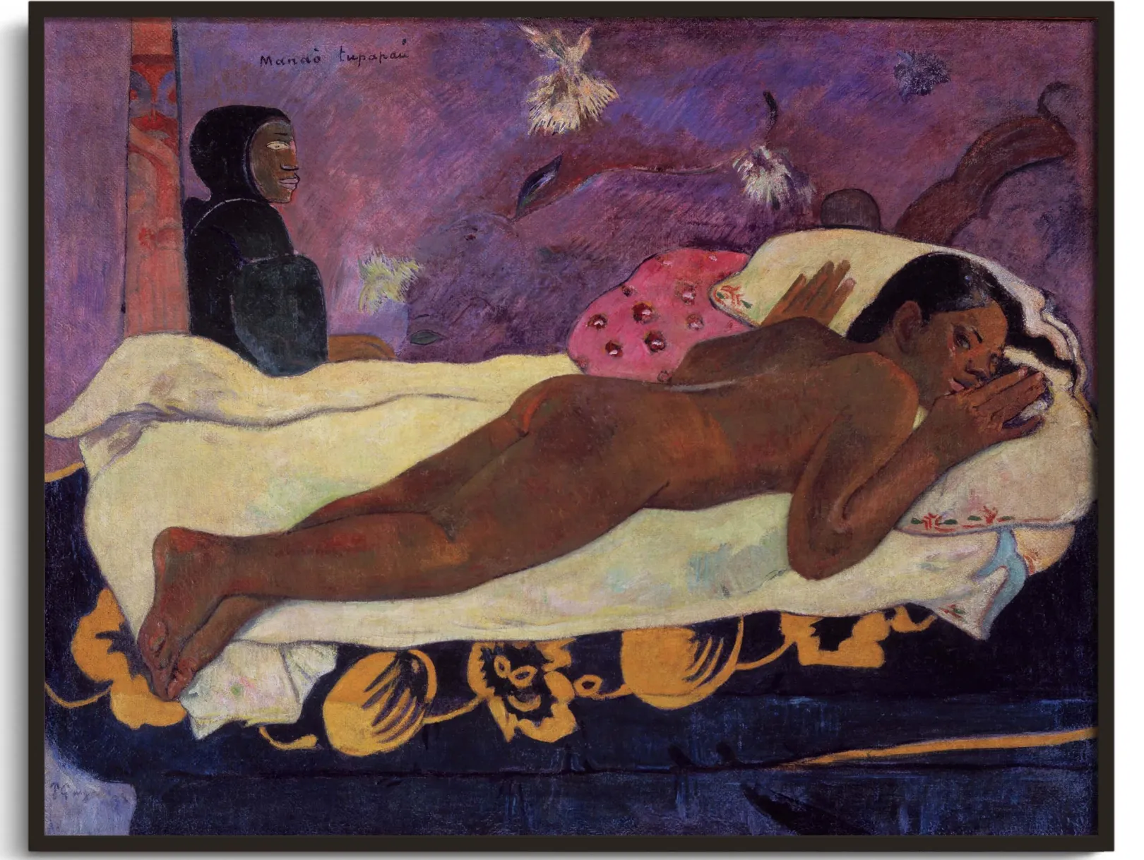 Galerie Mont Gauguin<Manao Tupapau (Der Geist der Toten wacht) - Paul Gauguin