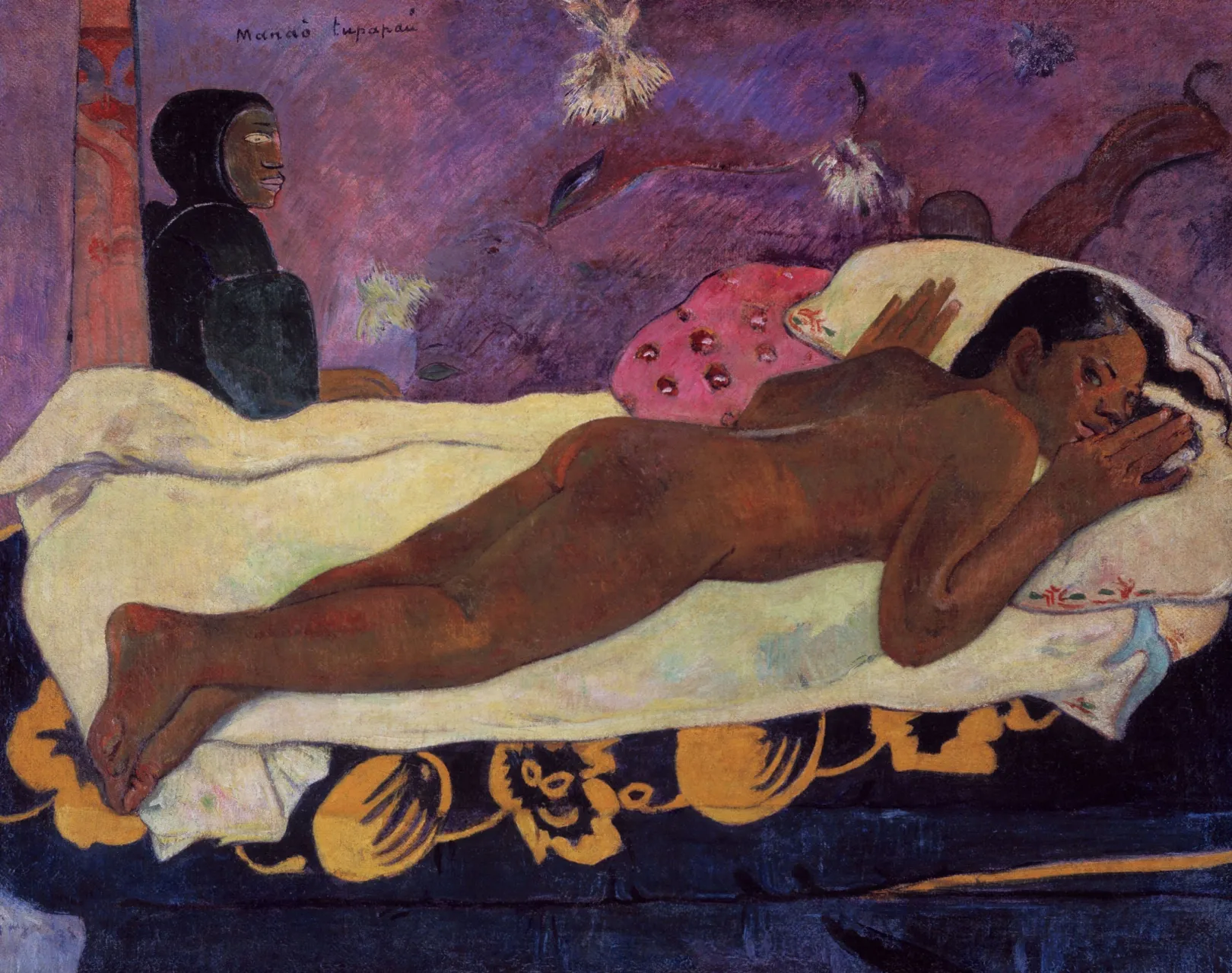 Galerie Mont Gauguin<Manao Tupapau (Der Geist der Toten wacht) - Paul Gauguin