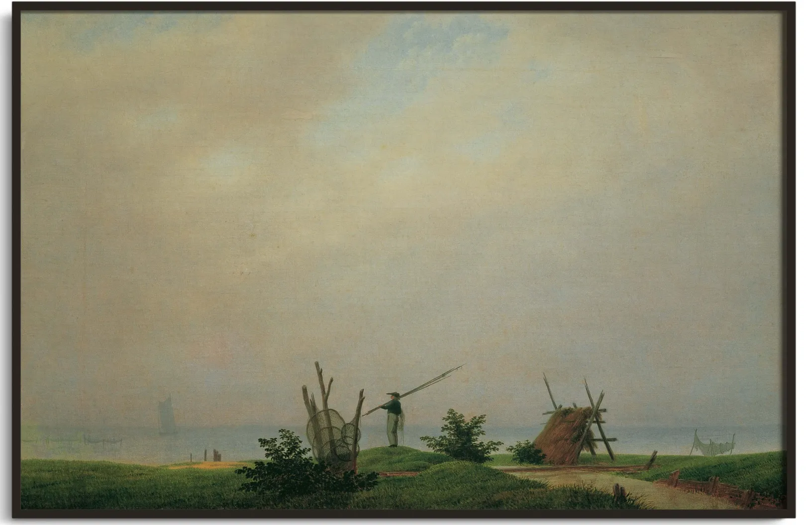 Galerie Mont Friedrich<Meeresufer mit Fischern - Caspar David Friedrich