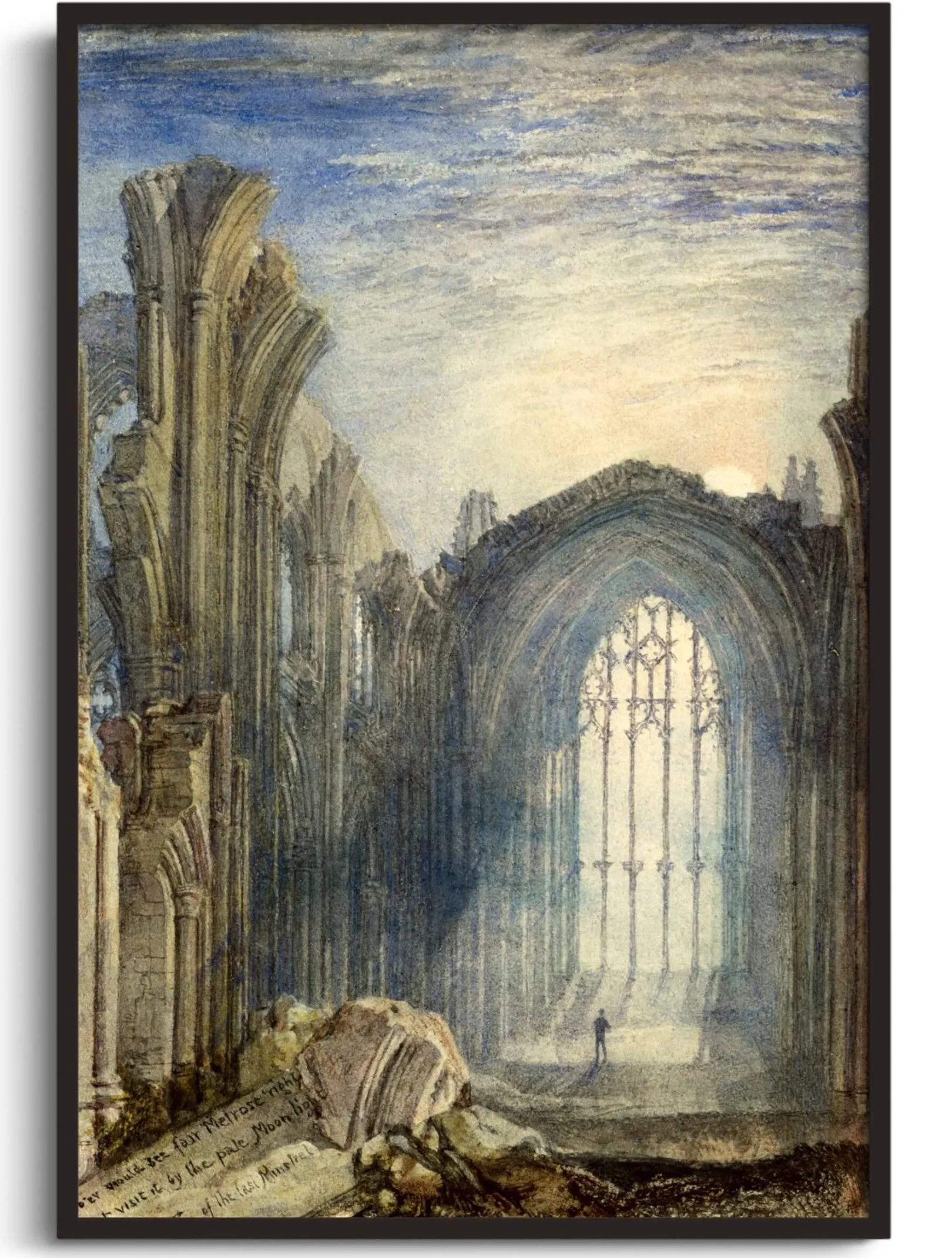 Galerie Mont Turner<Melrose Abbey - William Turner