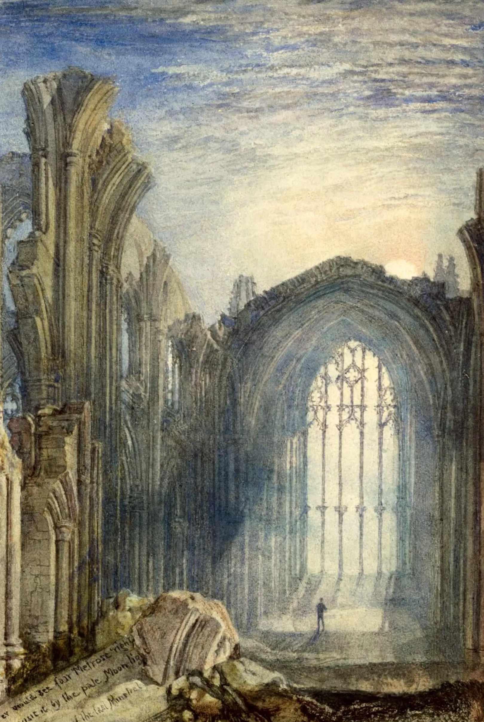 Galerie Mont Turner<Melrose Abbey - William Turner