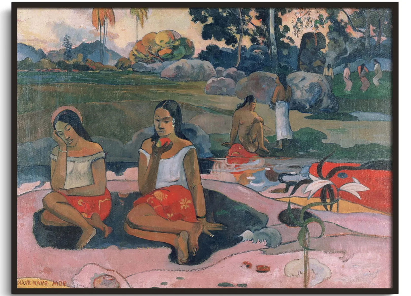 Galerie Mont Gauguin<Nave Nave Moe - Paul Gauguin