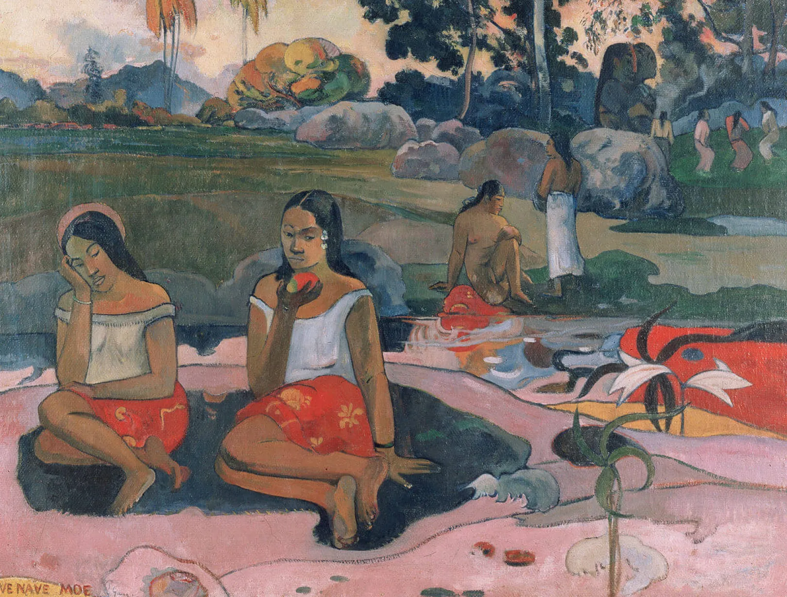 Galerie Mont Gauguin<Nave Nave Moe - Paul Gauguin