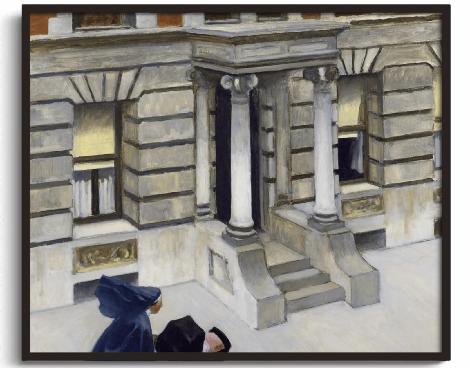 Galerie Mont Hopper<New York Pavements - Edward Hopper