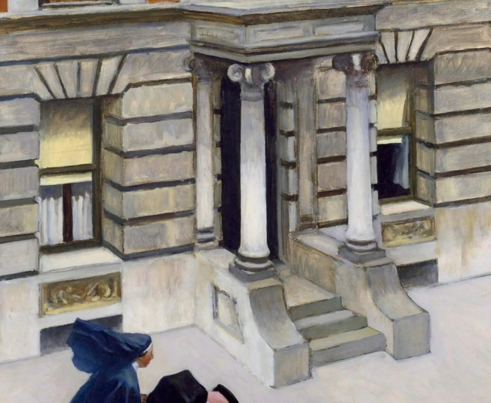 Galerie Mont Hopper<New York Pavements - Edward Hopper