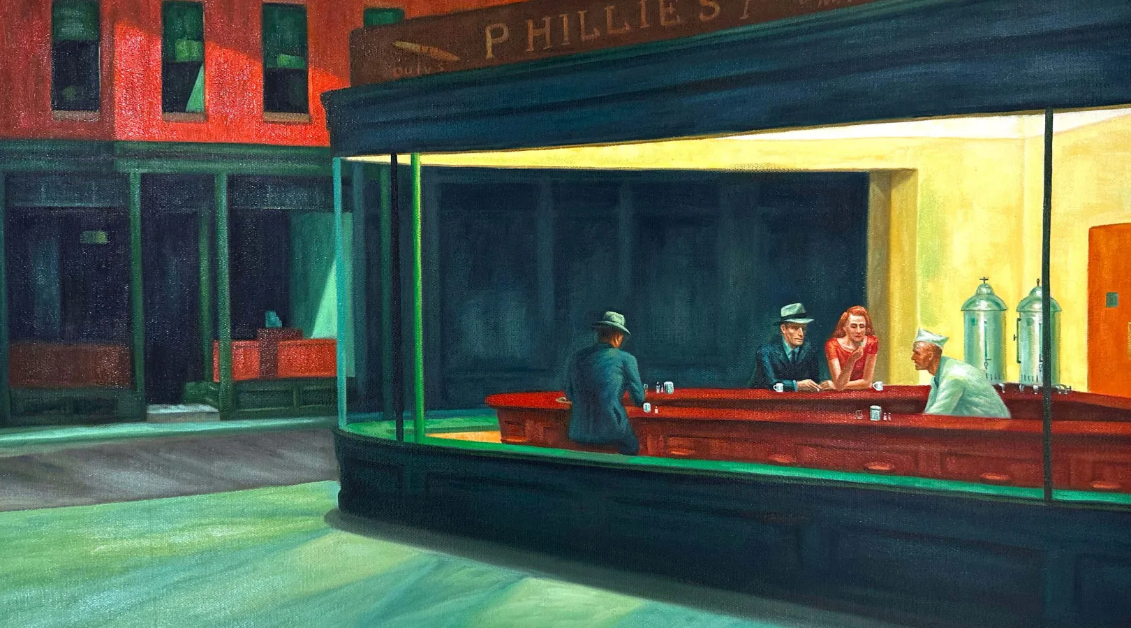 Galerie Mont Hopper<Nighthawks - Edward Hopper