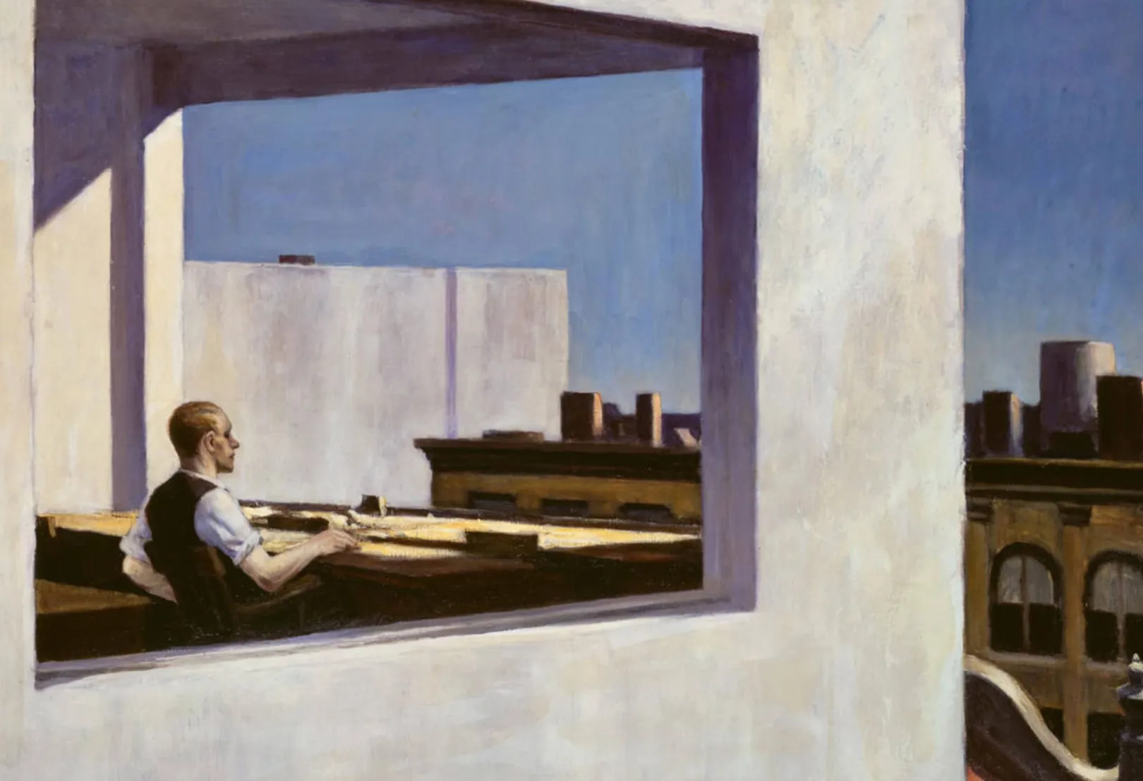 Galerie Mont Hopper<Office in a Small City - Edward Hopper