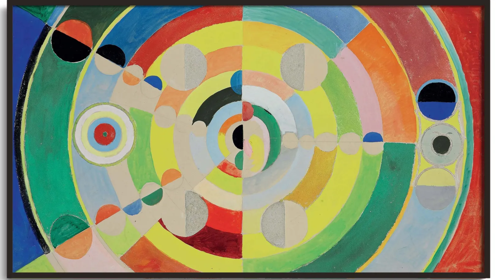 Galerie Mont Delaunay<Plattenrelief - Robert Delaunay