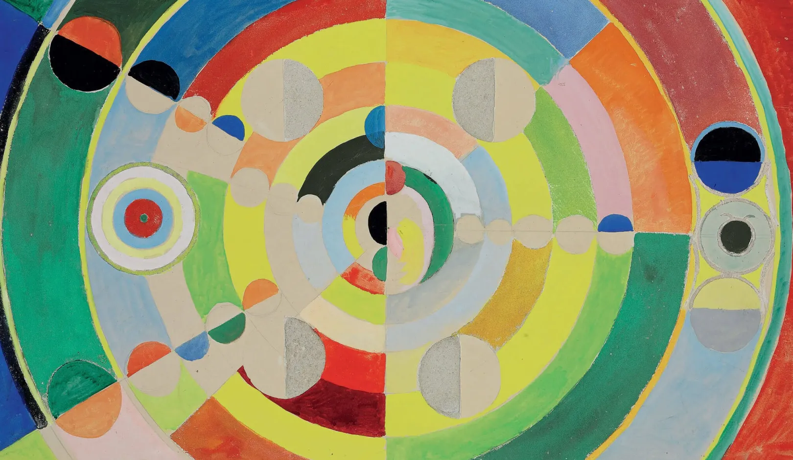 Galerie Mont Delaunay<Plattenrelief - Robert Delaunay