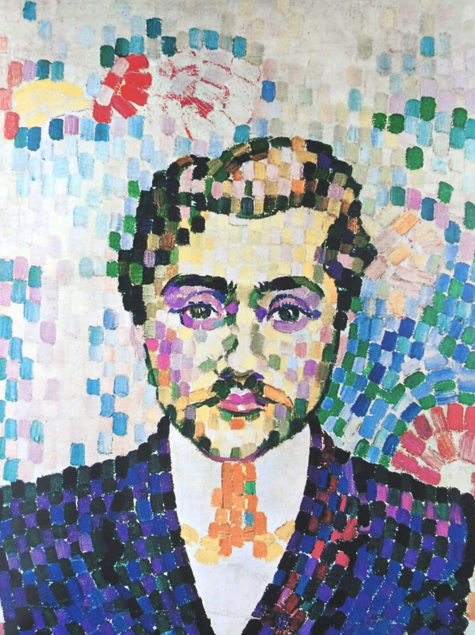Galerie Mont Delaunay<Porträt von Metzinger - Robert Delaunay