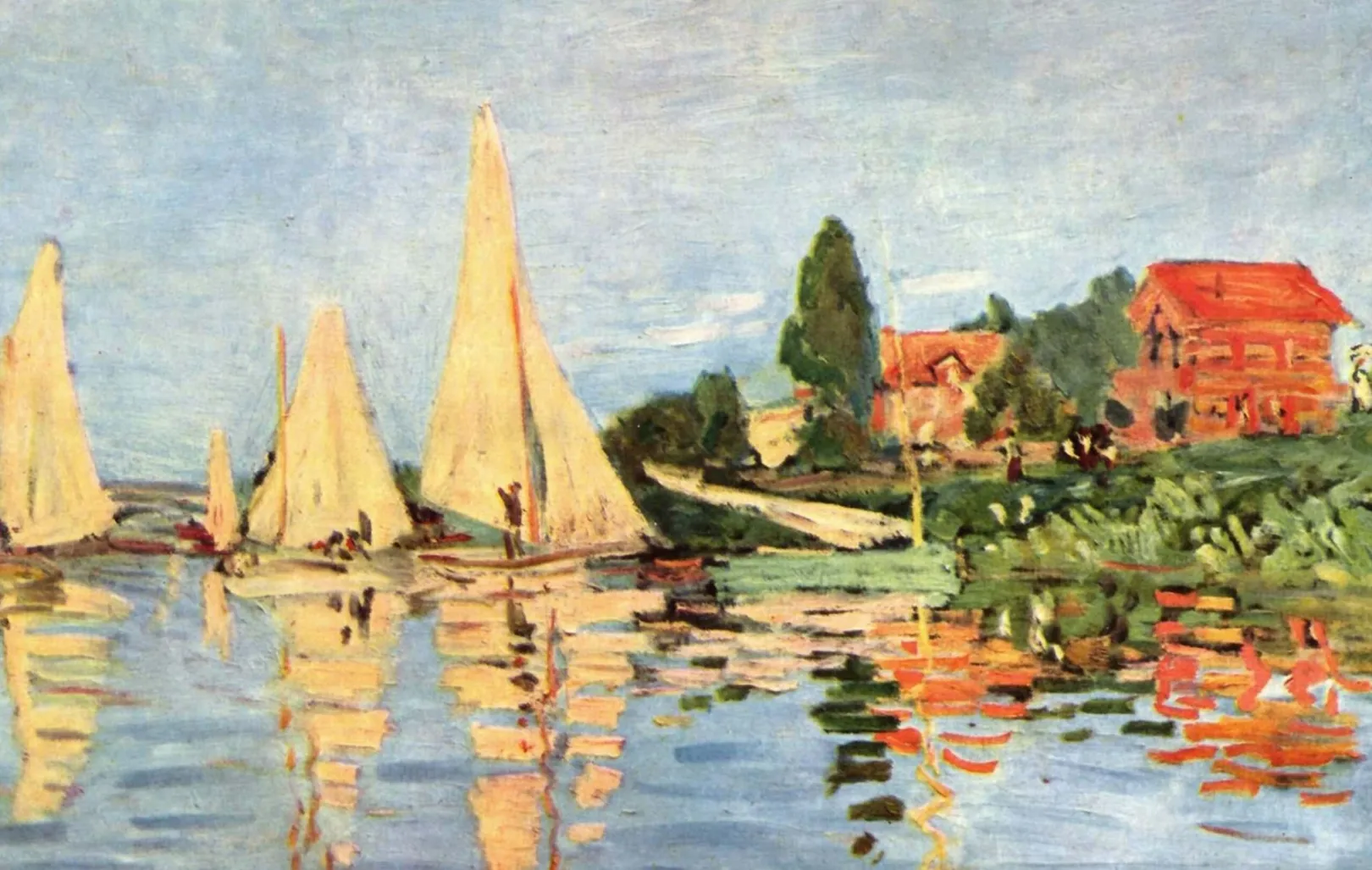 Galerie Mont Monet<Regatten in Argenteuil - Claude Monet