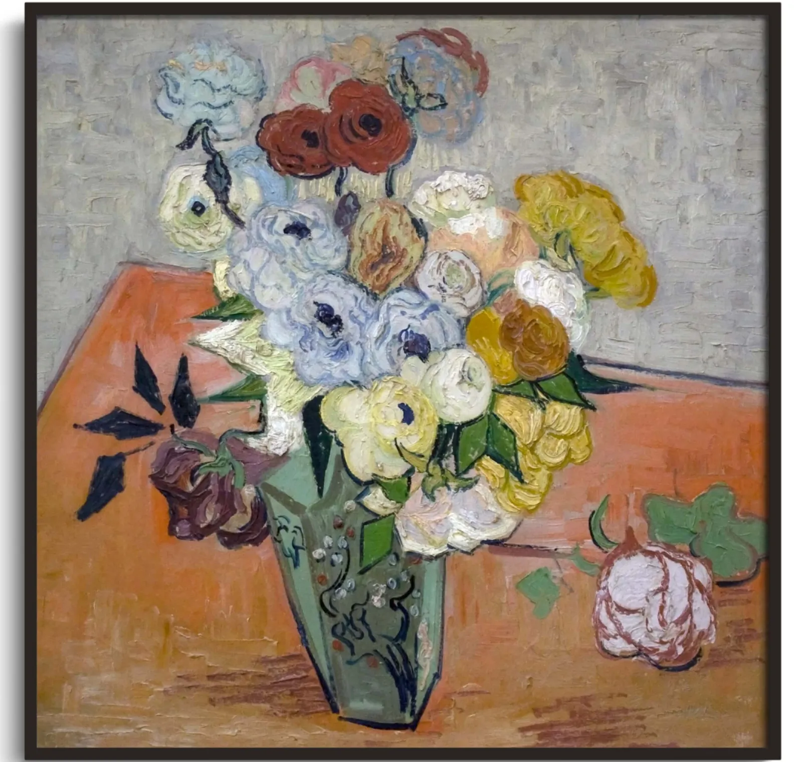 Galerie Mont Van Gogh<Rosen und Anemonen - Vincent Van Gogh