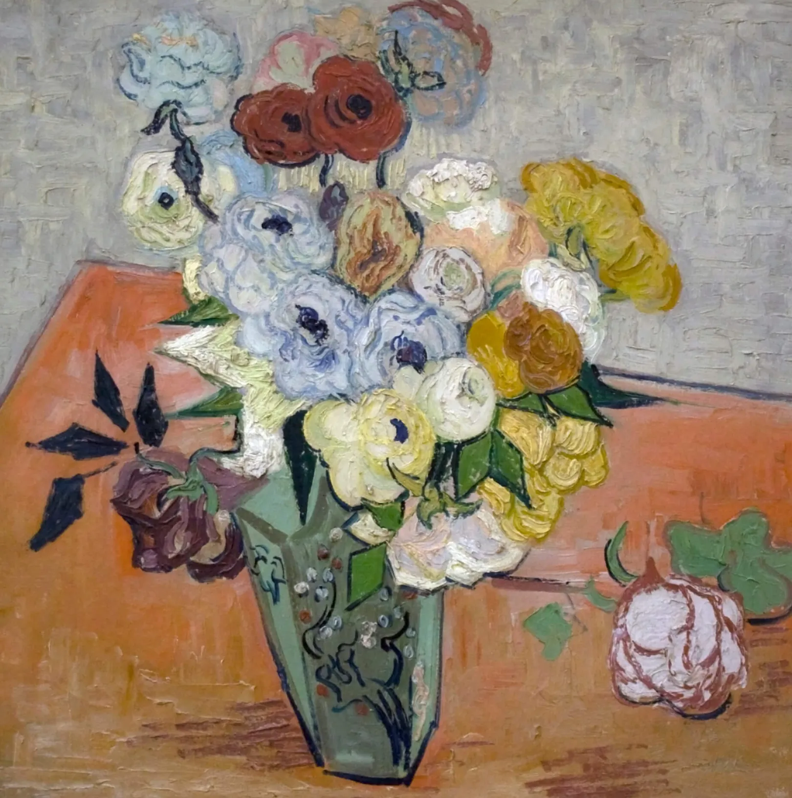 Galerie Mont Van Gogh<Rosen und Anemonen - Vincent Van Gogh