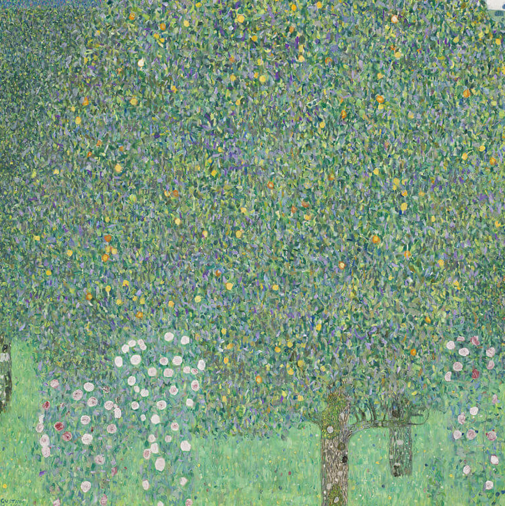 Galerie Mont Klimt<Rosen unter Bäumen - Gustav Klimt