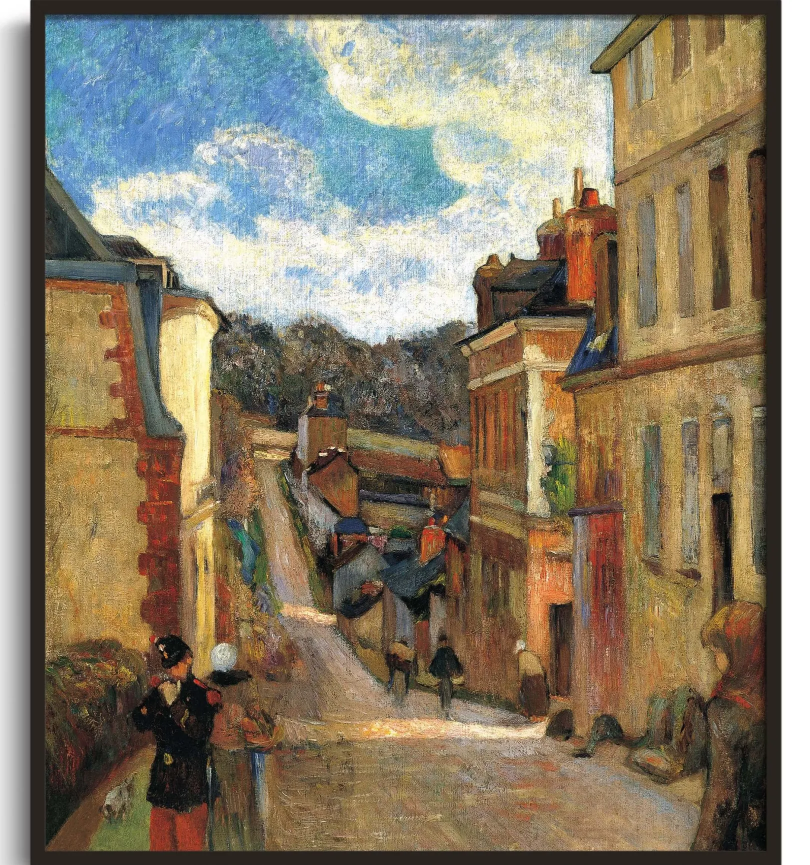 Galerie Mont Gauguin<Rue Jouvenet in Rouen - Paul Gauguin