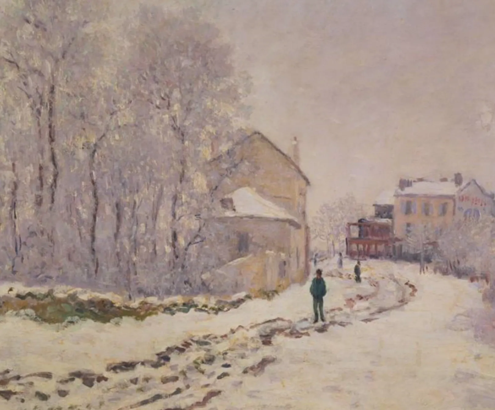 Galerie Mont Monet<Schnee in argenteuil - Claude Monet