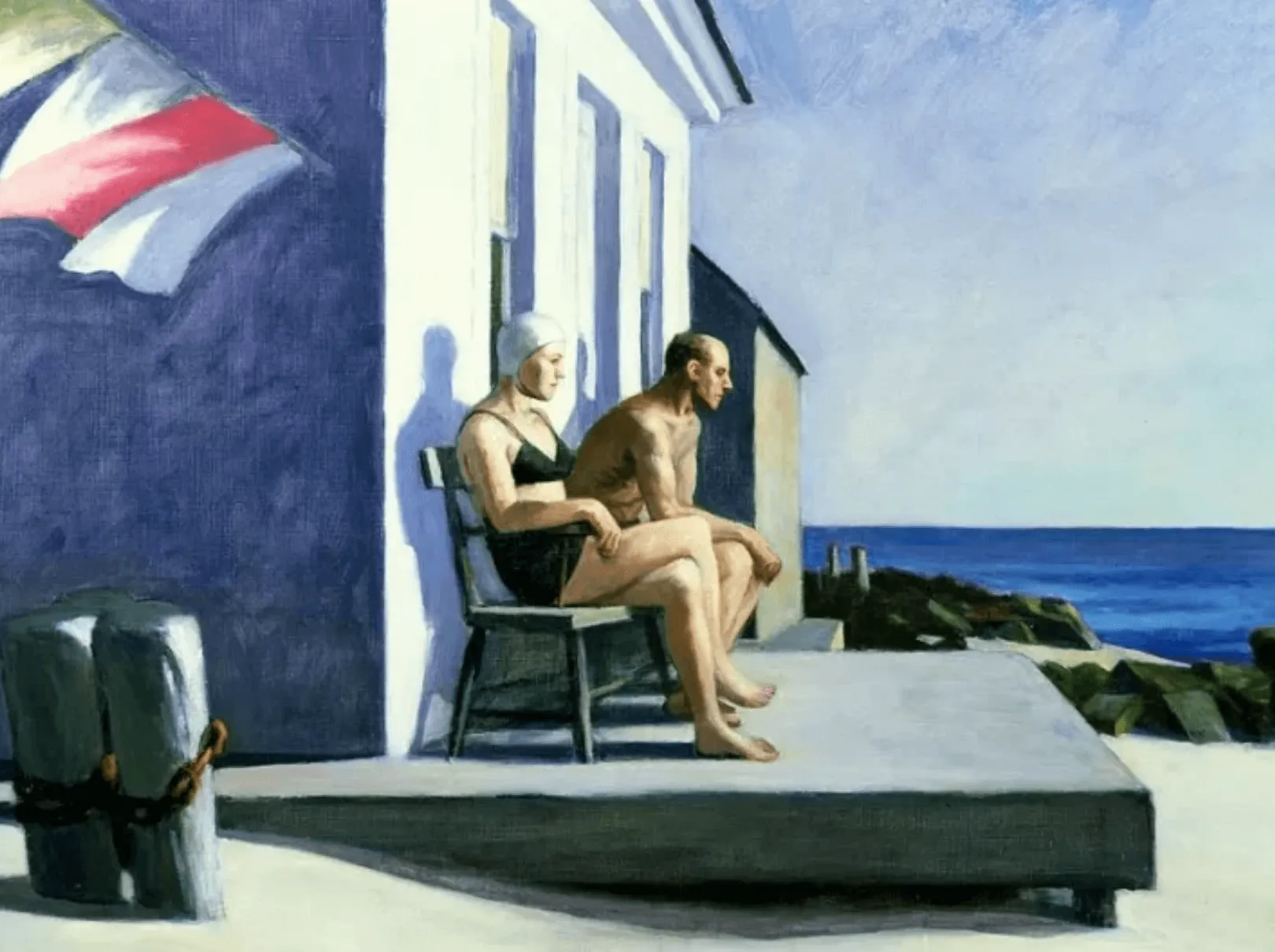 Galerie Mont Hopper<Sea Watchers - Edward Hopper
