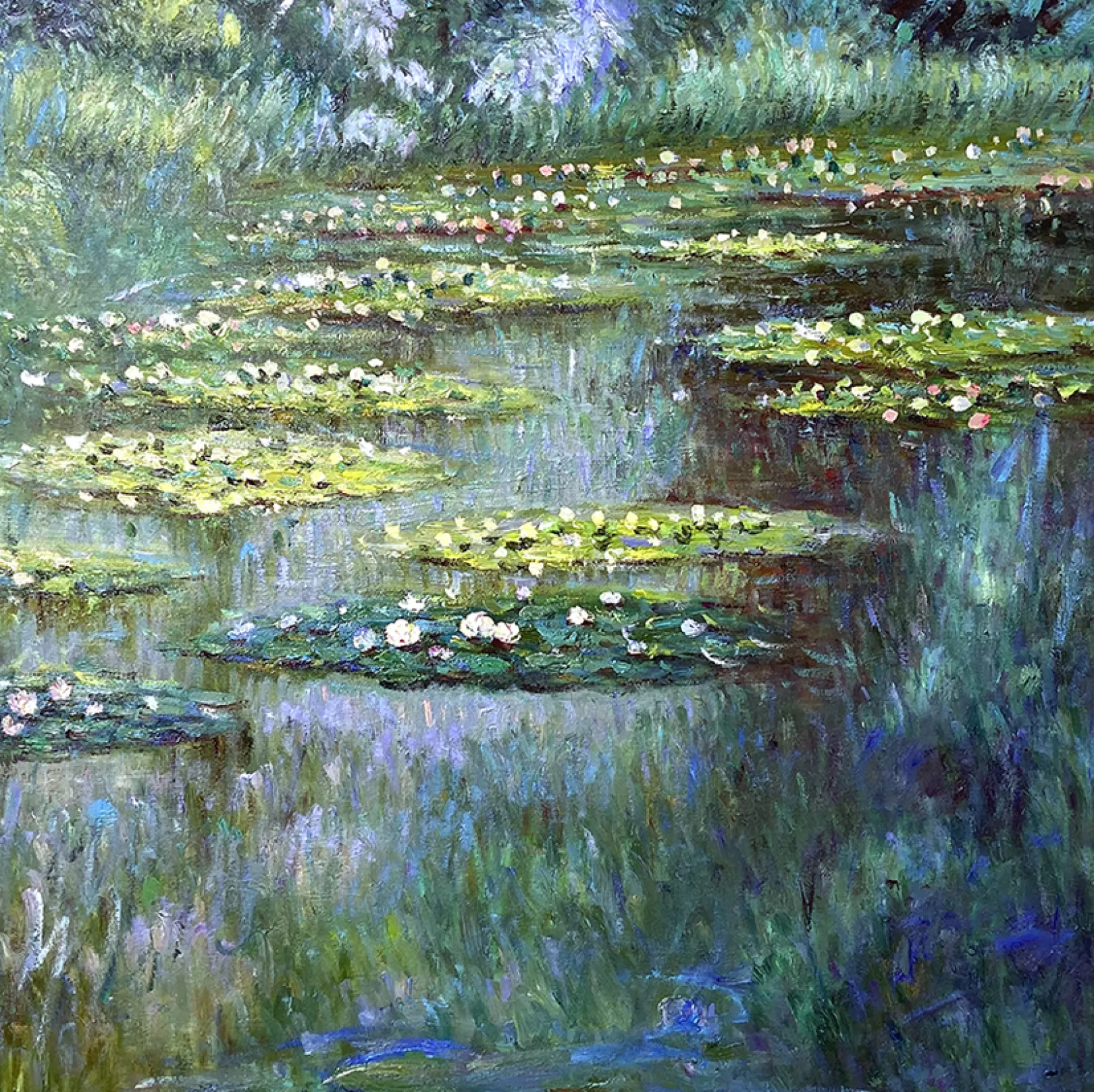 Galerie Mont Monet<Seerosen I - Claude Monet