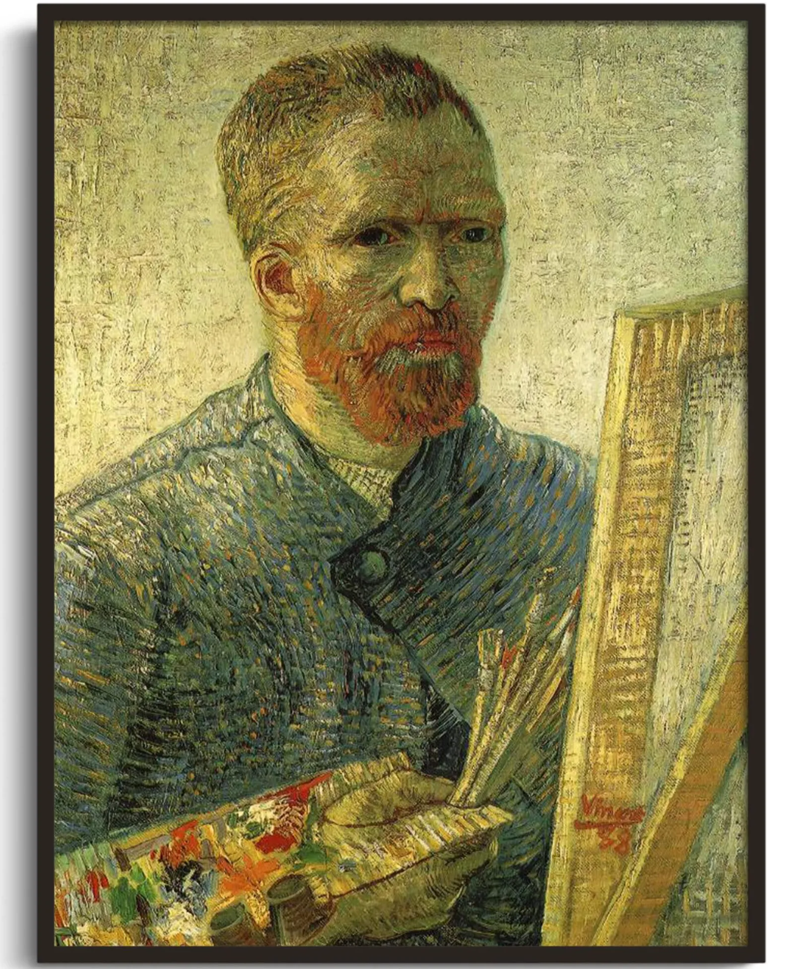 Galerie Mont Van Gogh<Selbstporträt des Künstlers - Vincent Van Gogh