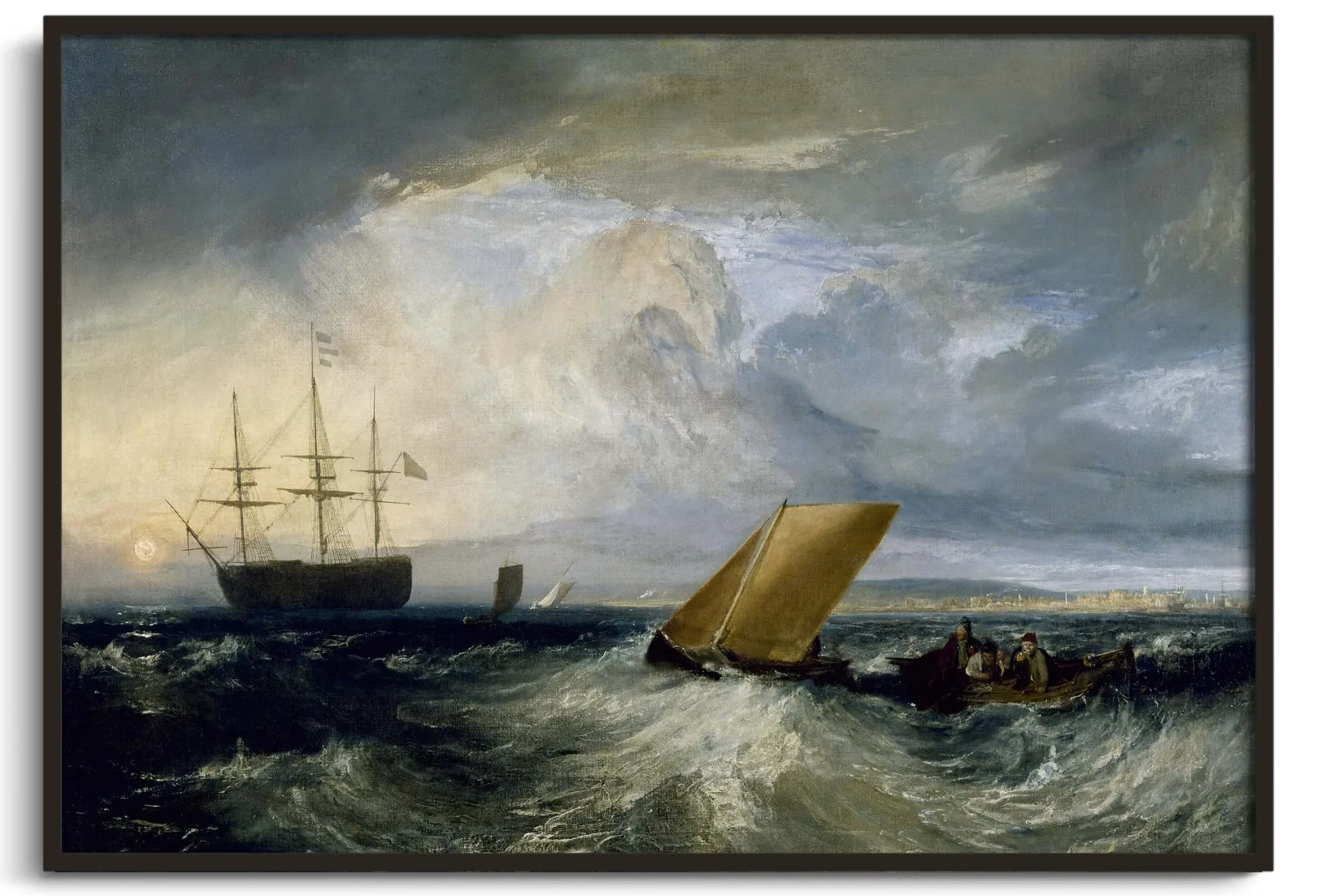 Galerie Mont Turner<Sheerness von der Nore aus gesehen - William Turner