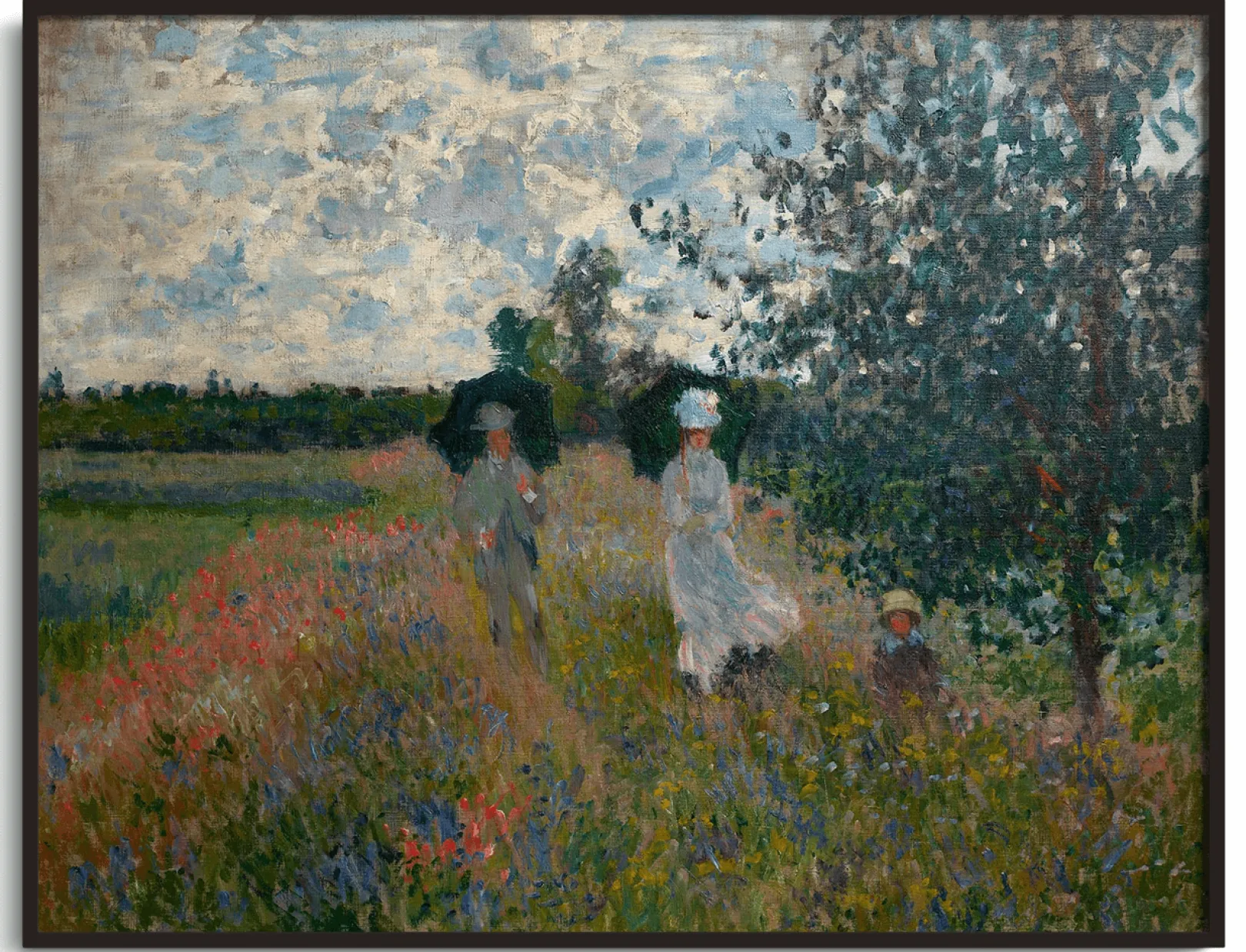 Galerie Mont Monet<Spaziergang in der Nähe von Argenteuil - Claude Monet