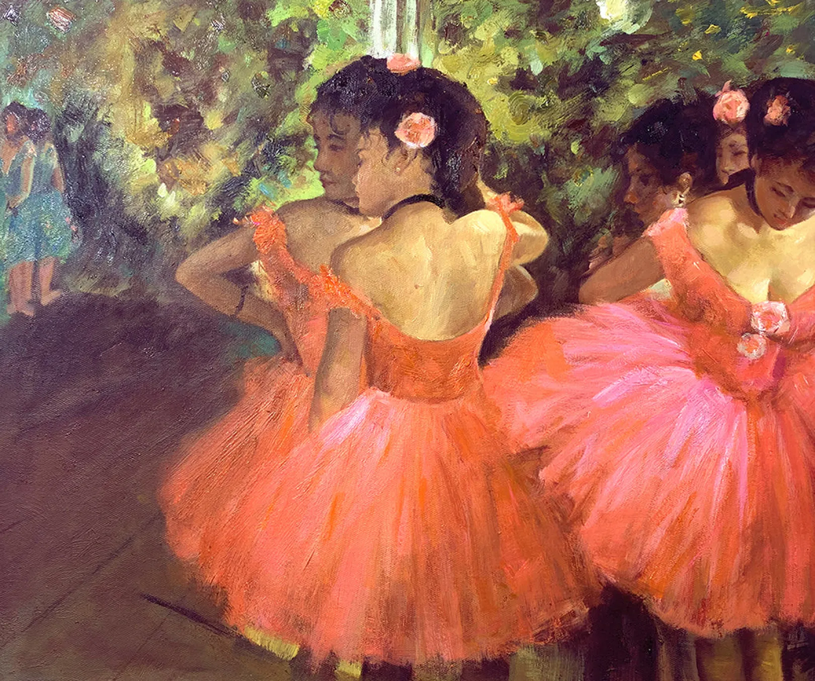 Galerie Mont Degas<Tänzerinnen in Rosa - Edgar Degas