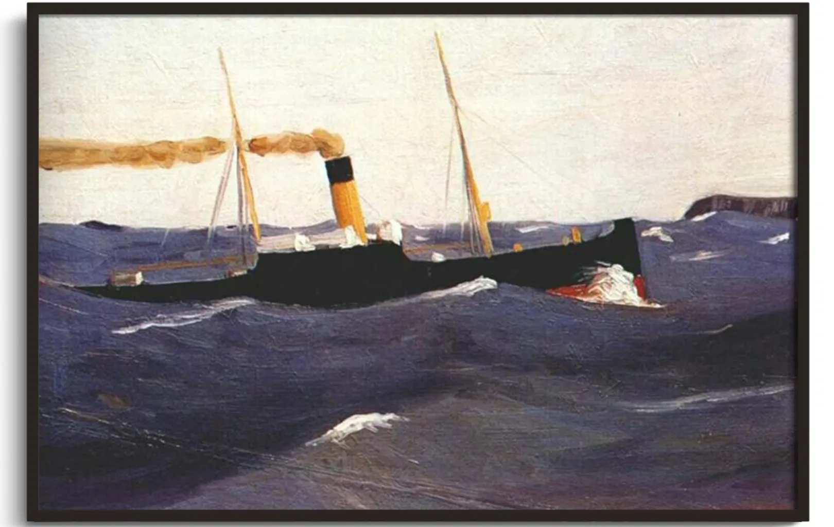 Galerie Mont Hopper<Tramp Steamer - Edward Hopper