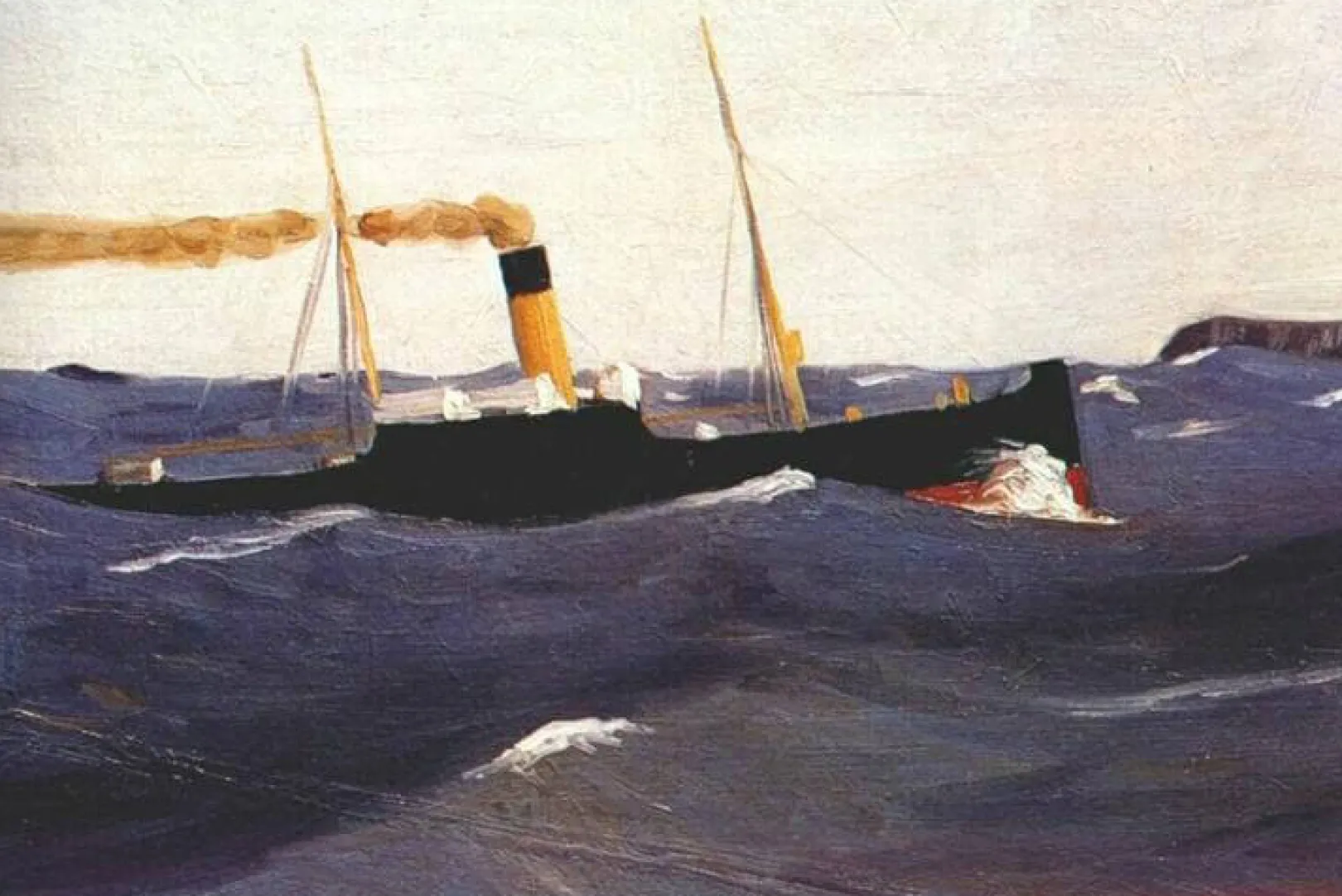 Galerie Mont Hopper<Tramp Steamer - Edward Hopper