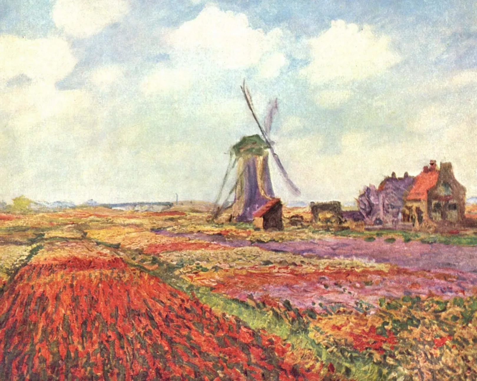 Galerie Mont Monet<Tulpenfelder in Holland - Claude Monet