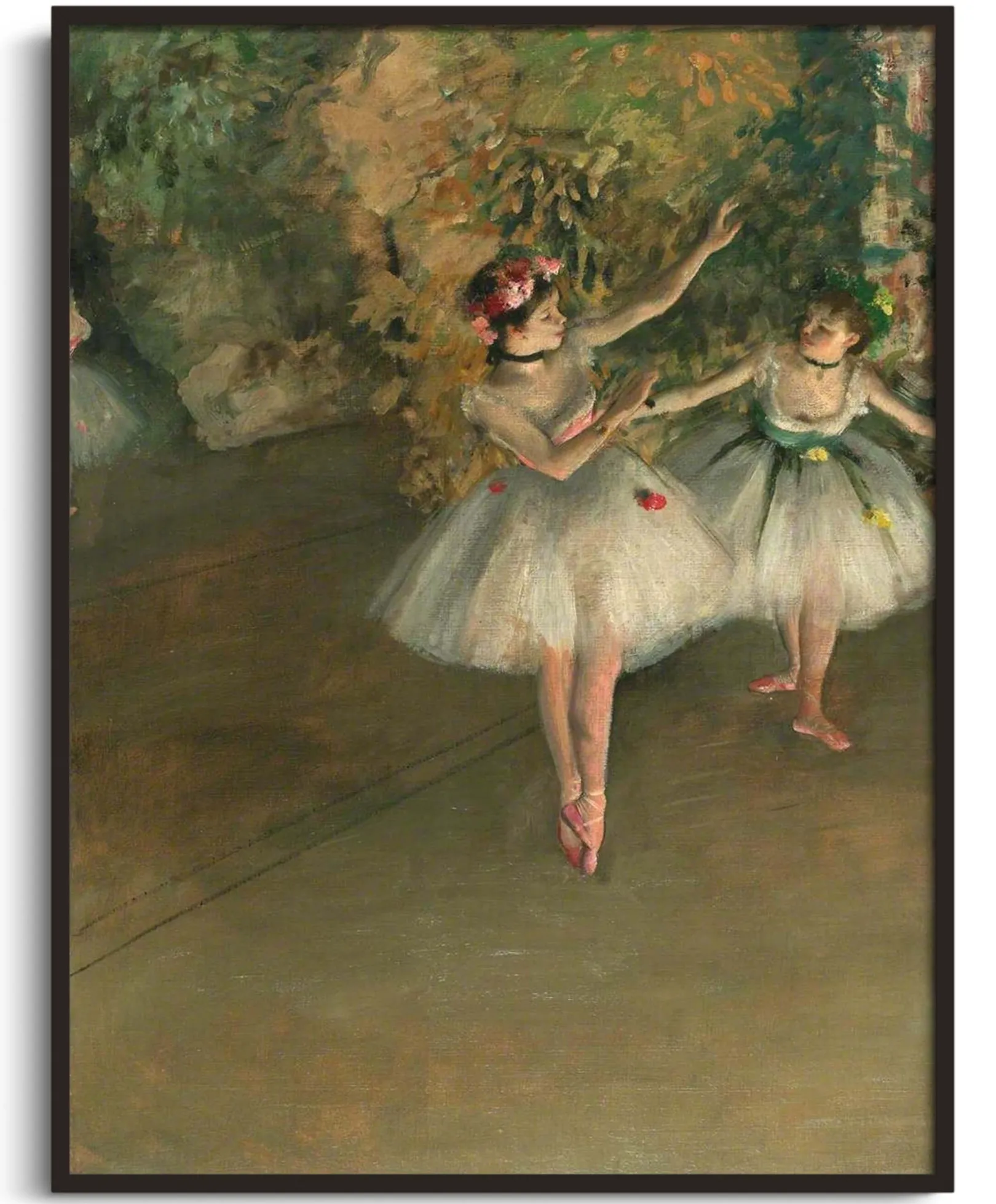 Galerie Mont Degas<Zwei Tänzerinnen auf der Bühne - Edgar Degas